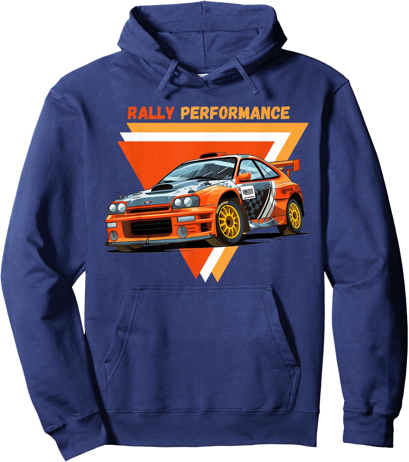 Rally Performance Motorsport Car Racing Hoodie - Hoodie | Navy