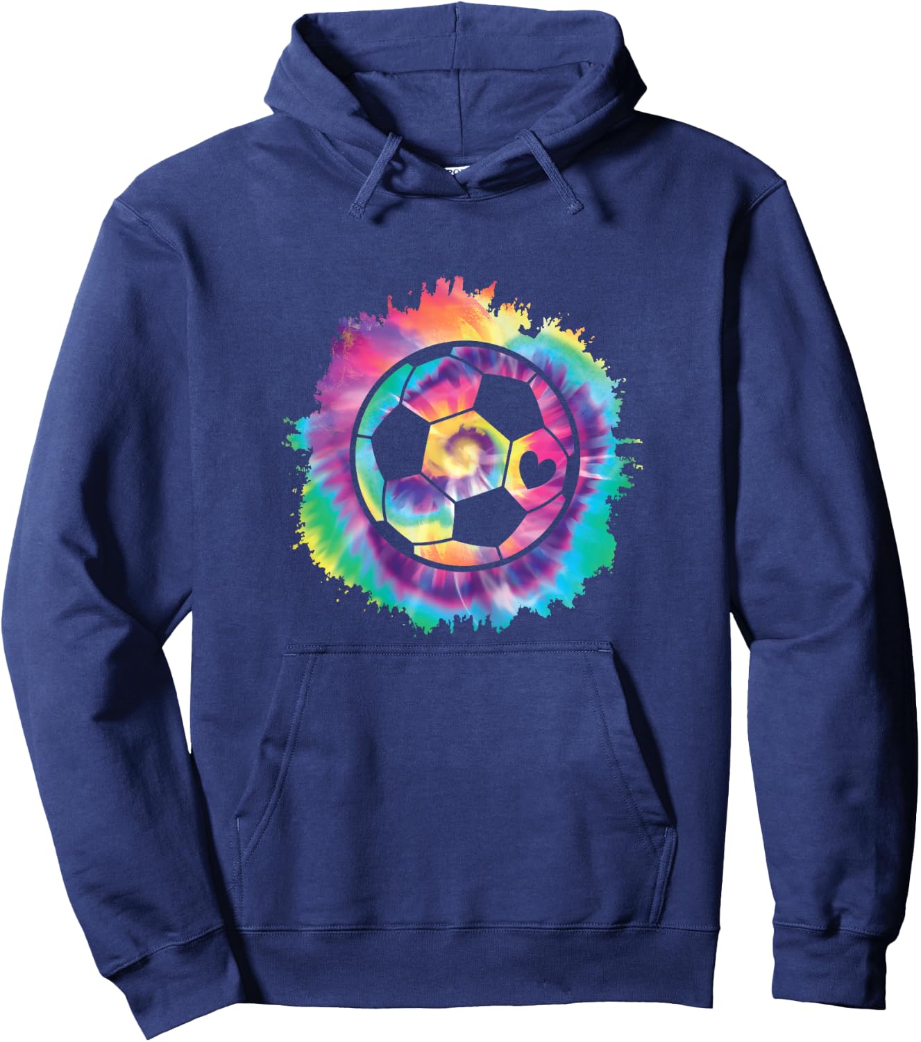 Cute Soccer Girl Player Soccer Lover Women Girls Kids Hoodie - Hoodie | Navy