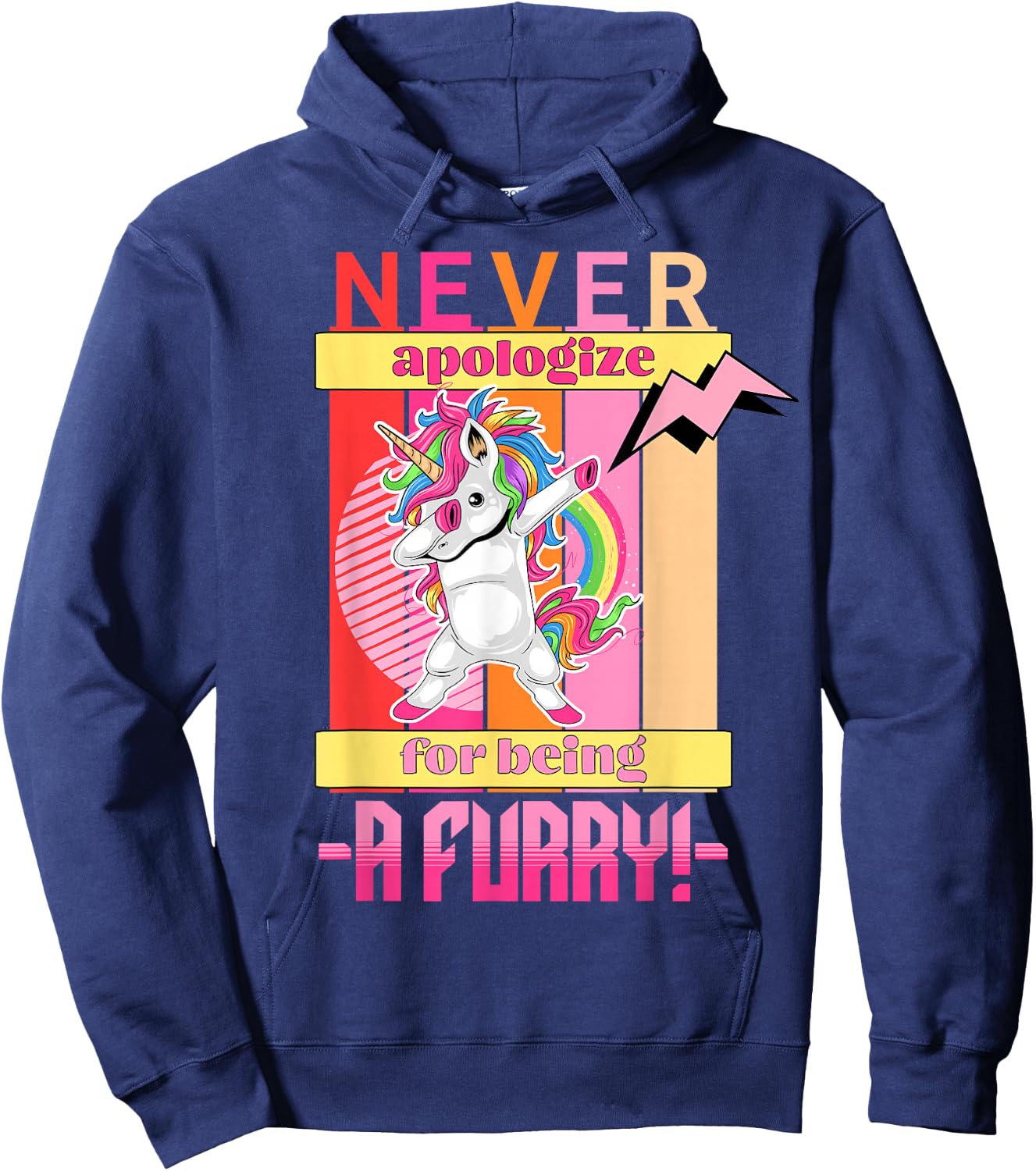 Funny Furries Fandoms Cosplay And Furry Hoodie - Hoodie | Navy
