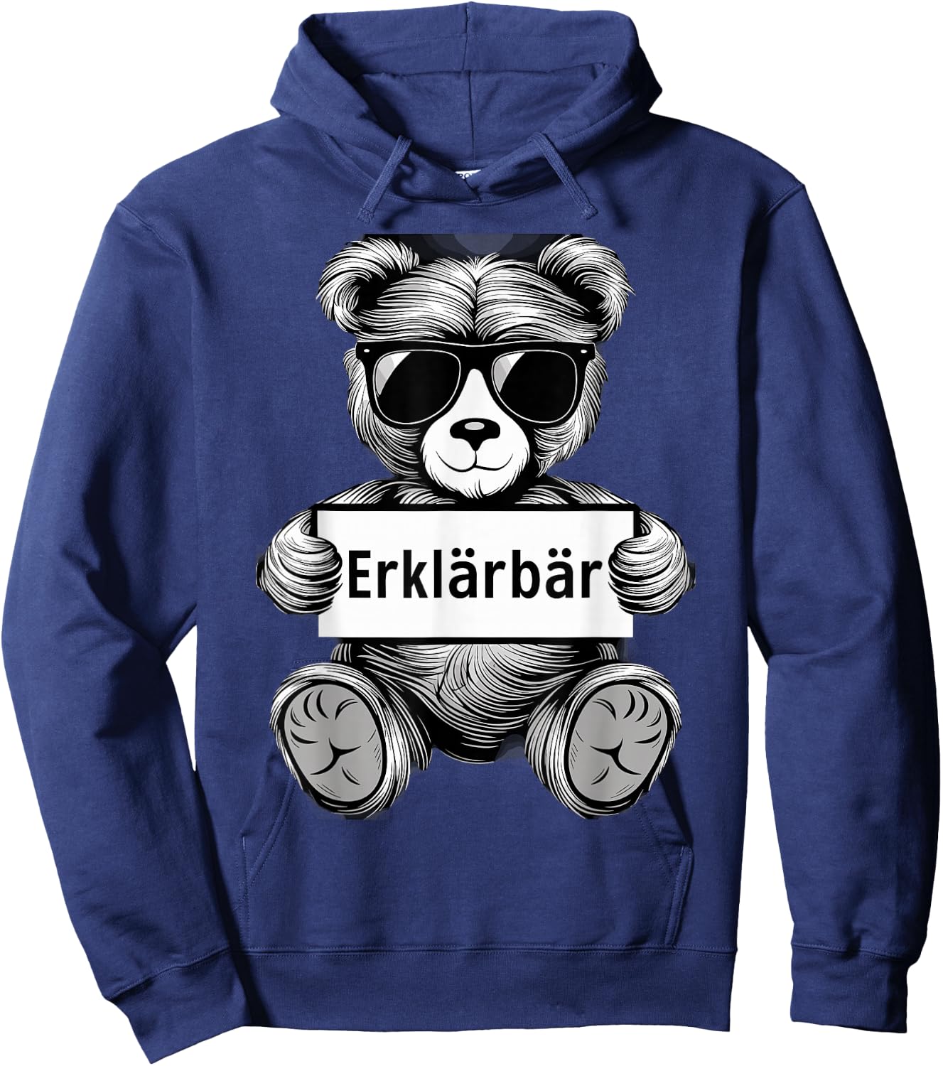 Erklärbär Lehrer Geschenk Abschiedsgeschenk Lehrerin lustig Hoodie - Hoodie | Navy