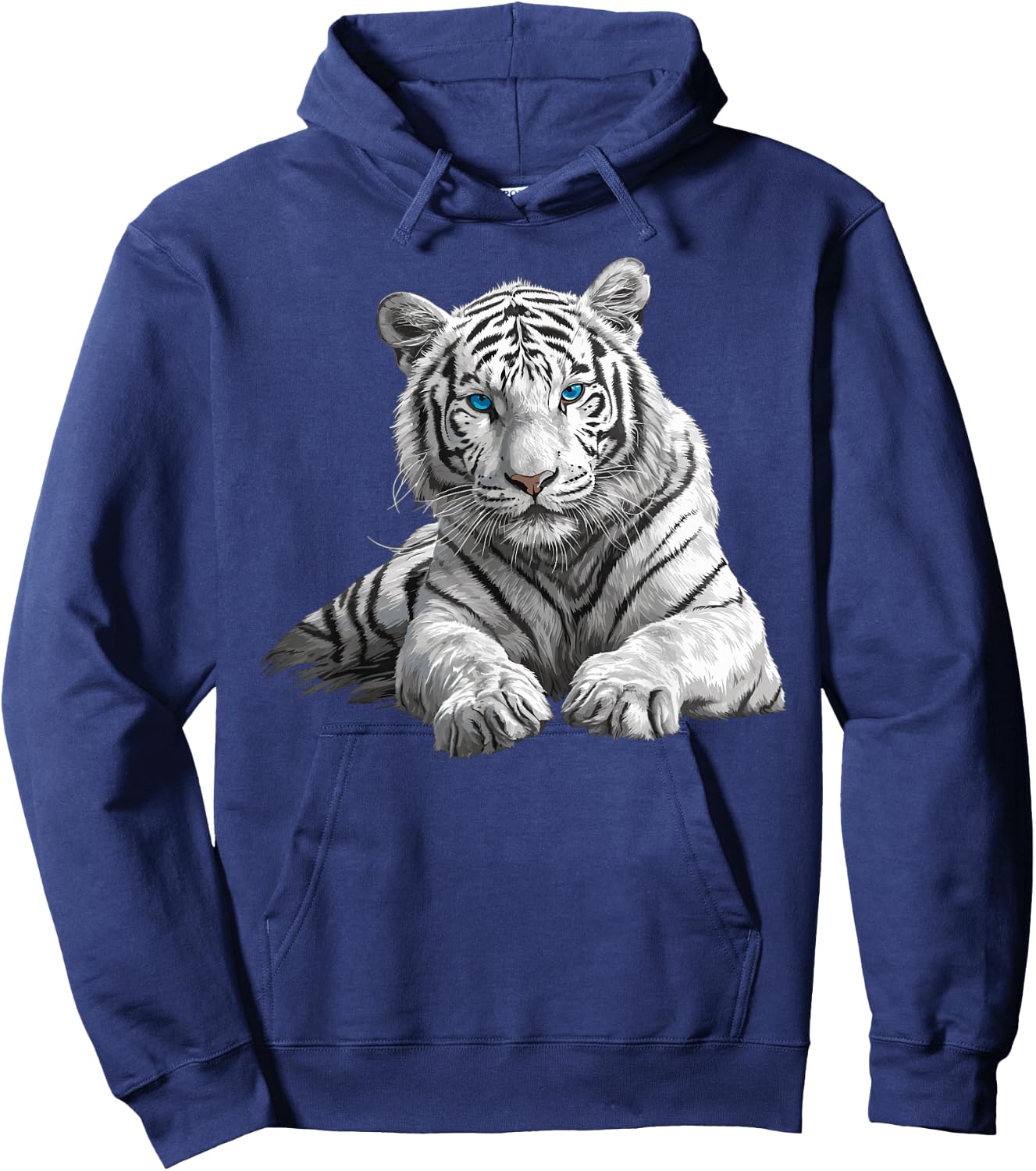 White Tiger White Tiger , black Hoodie - Hoodie | Navy