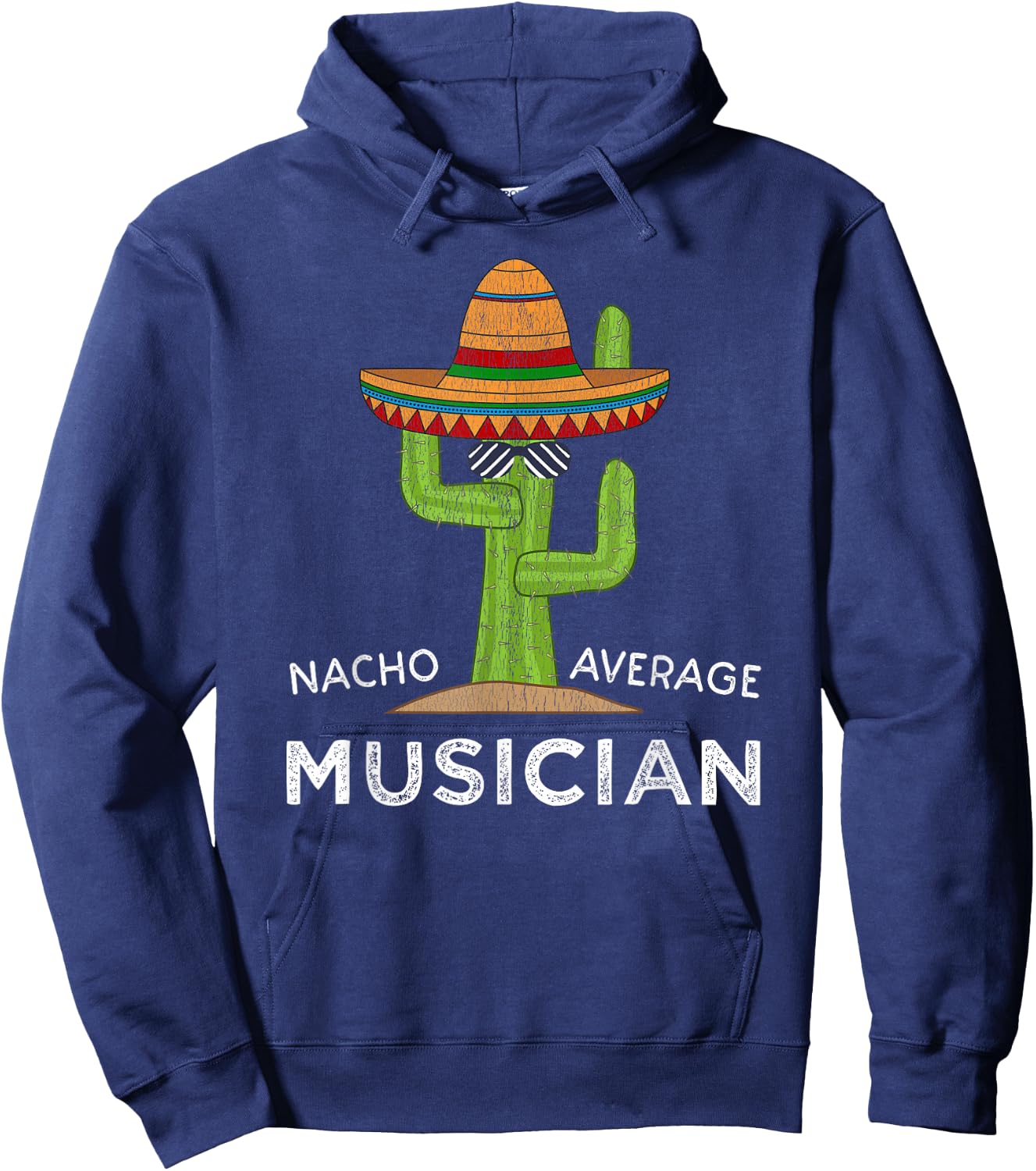 Funny Musician Hoodie - Hoodie | Navy