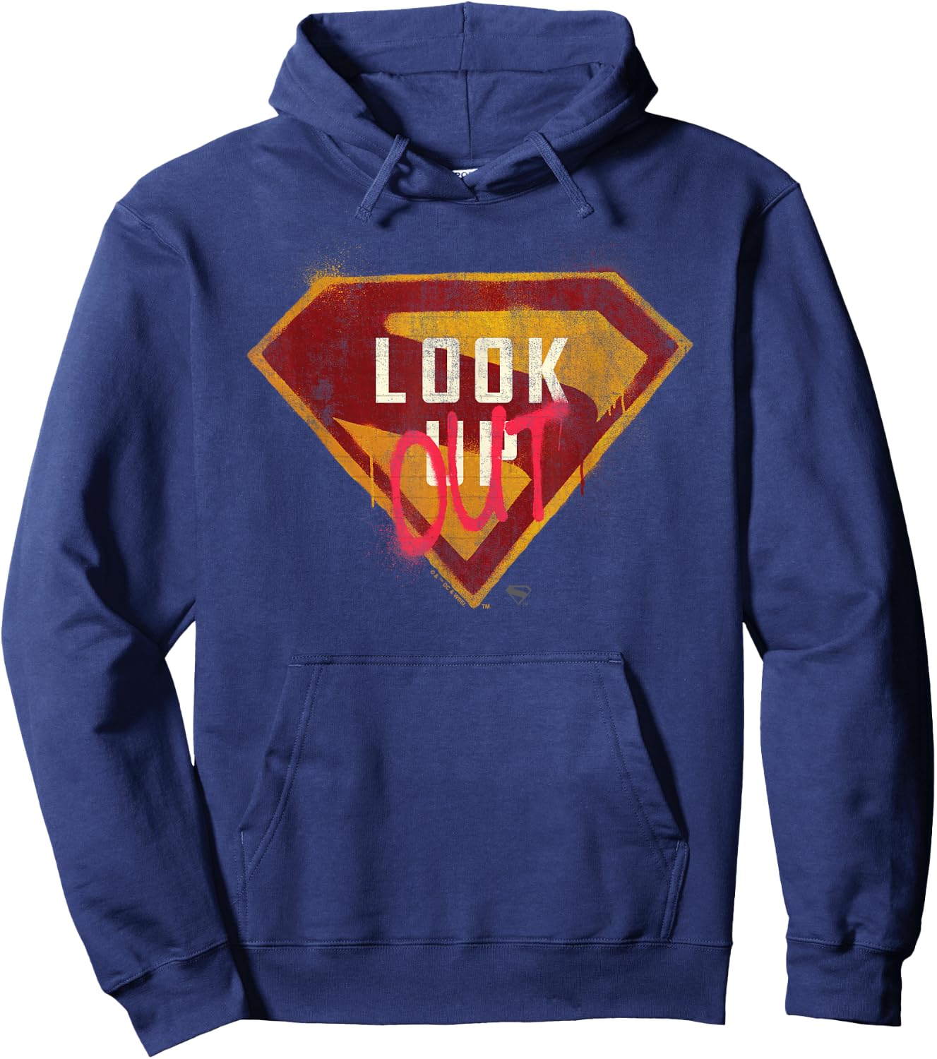 Supergirl 2026 Look Out Hoodie - Hoodie | Navy