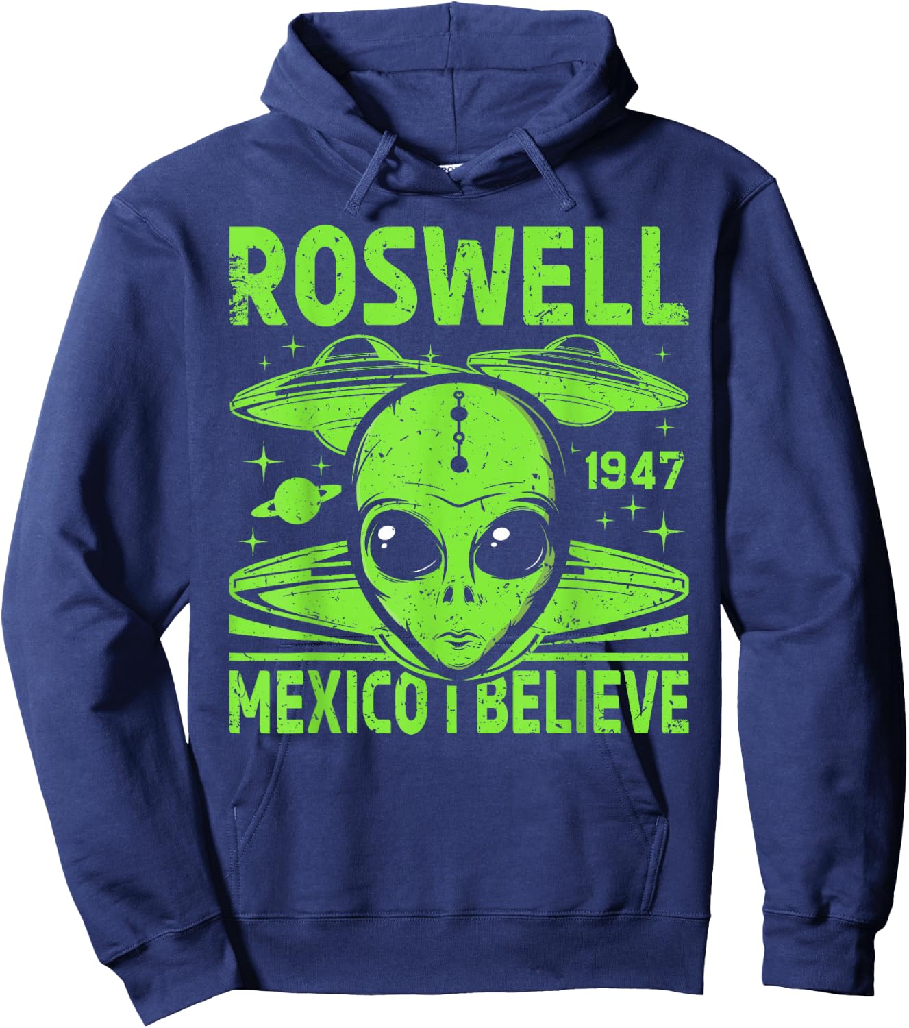 Aliens sind echte Roswell Hoodie - Hoodie | Navy
