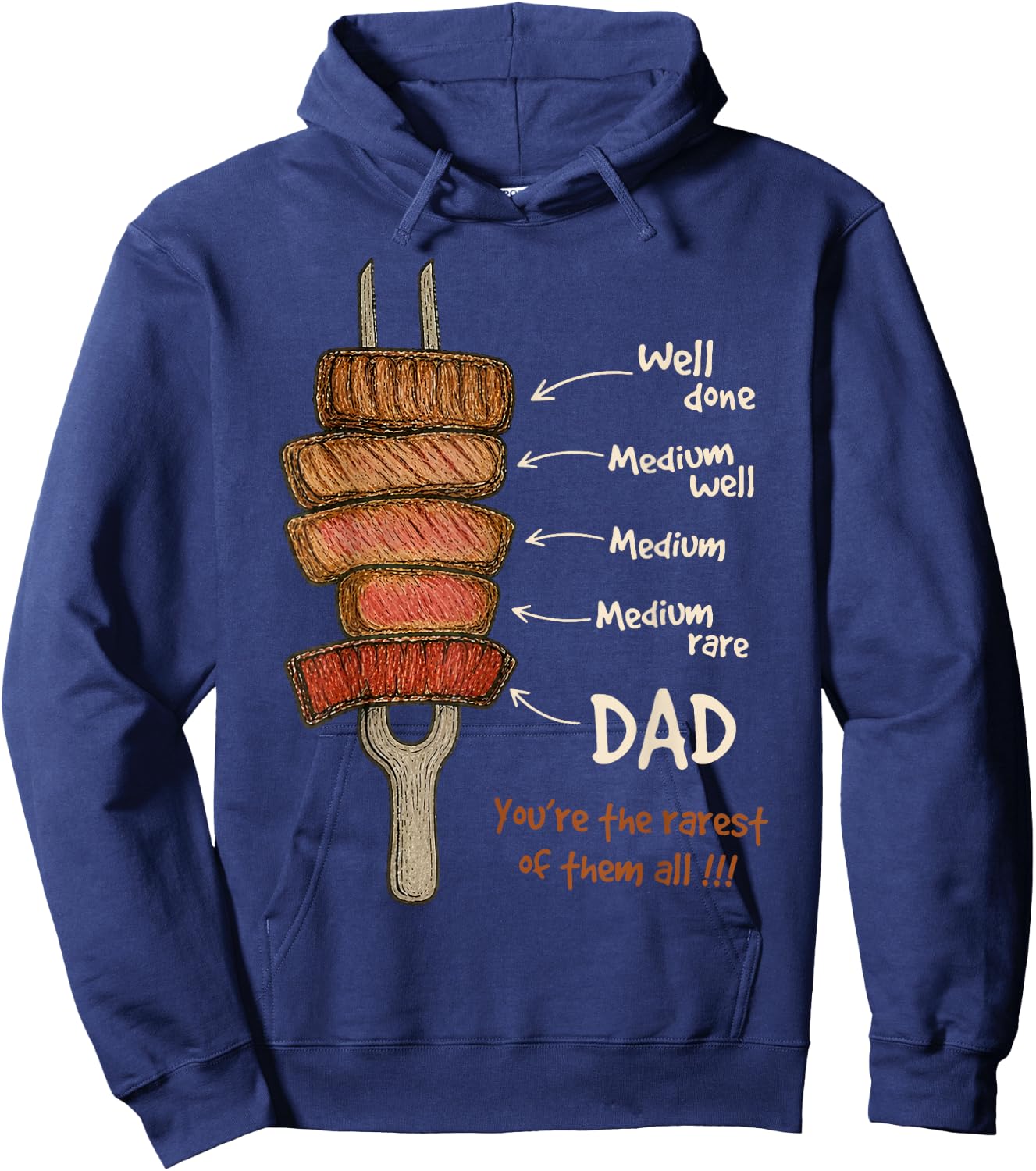 T-Shirt Hoodie - Hoodie | Navy