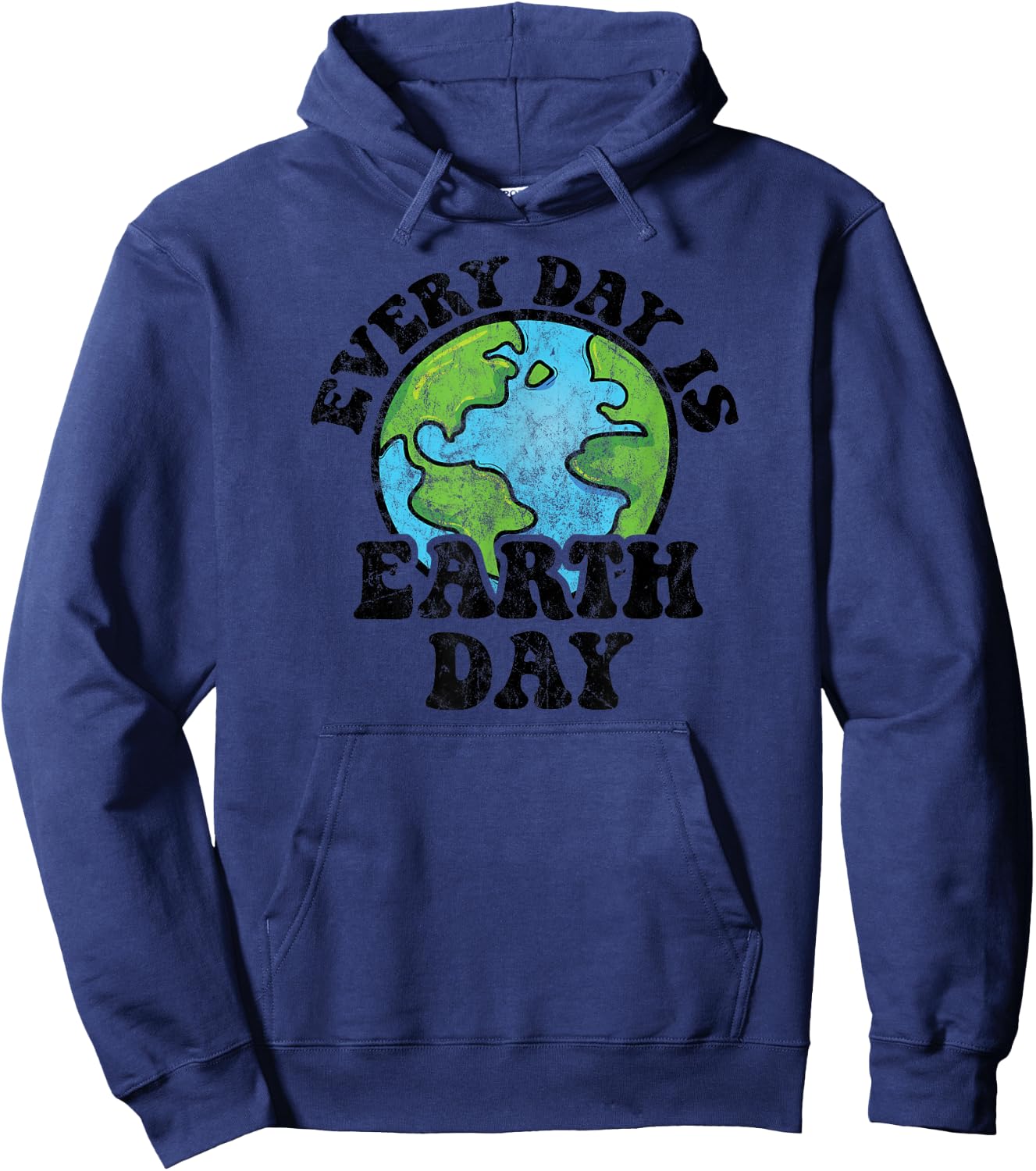Every Day Is Earth Day Hoodie - Hoodie | Navy