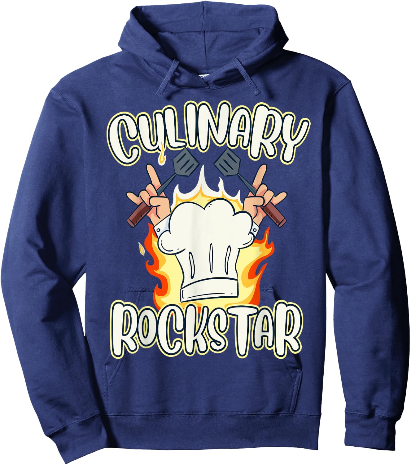 Culinary Rockstar Cooking Hoodie - Hoodie | Navy