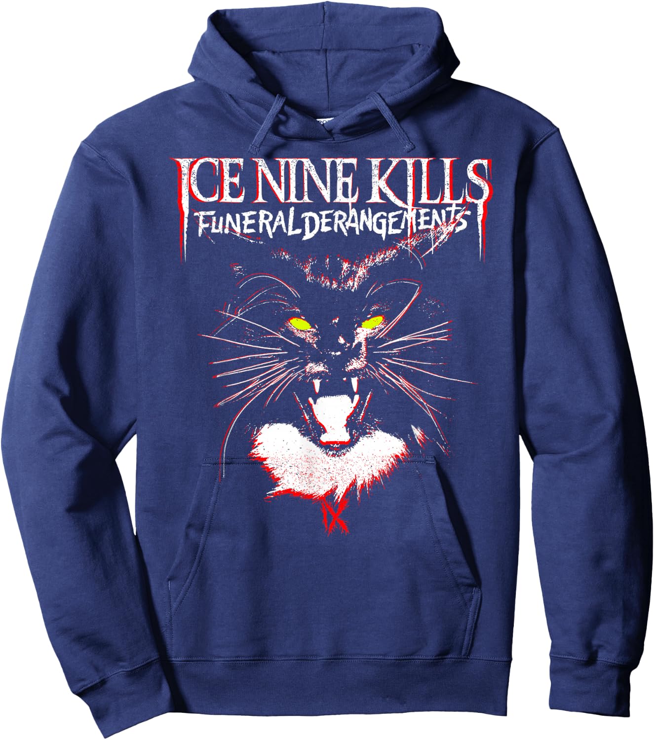 Ice Nine Kills - Funeral Derangements Halloween , black Hoodie - Hoodie | Navy