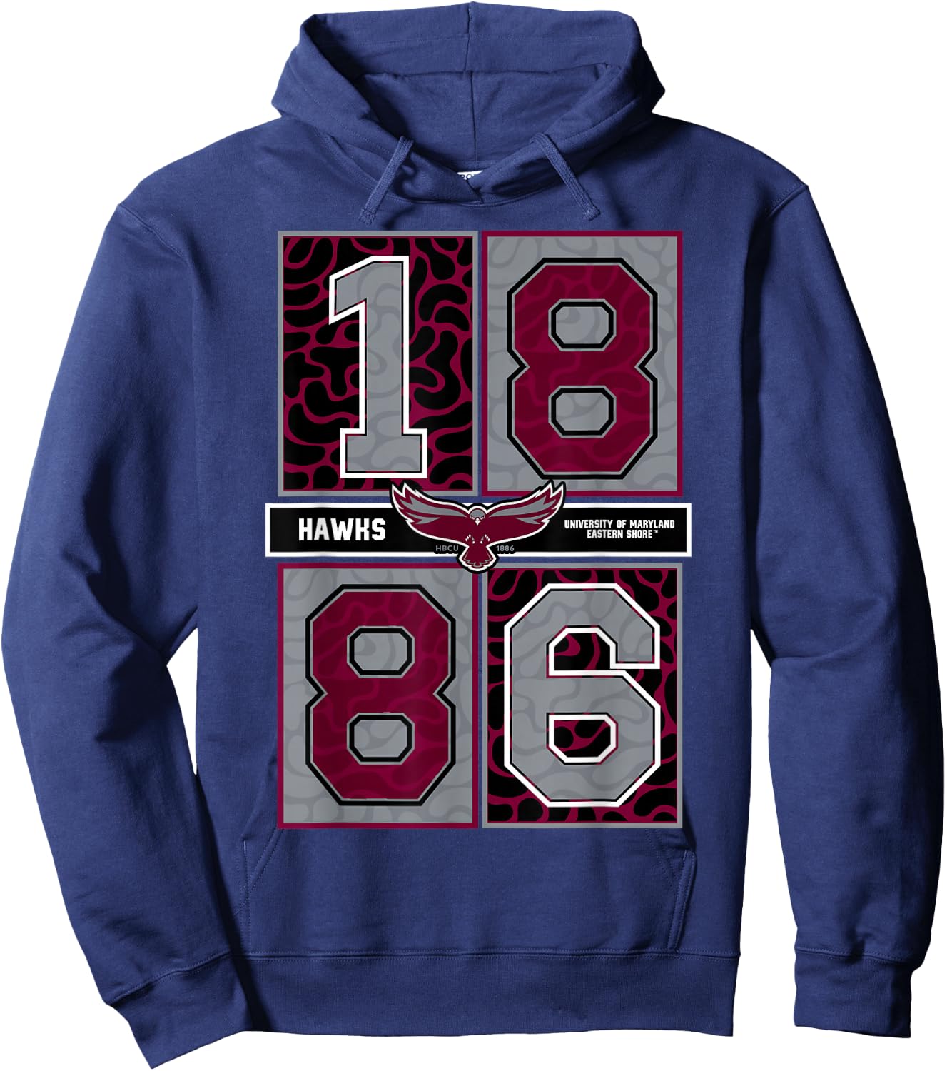 University of Maryland Eastern Shore - Concrete Date UMES Hoodie - Hoodie | Navy