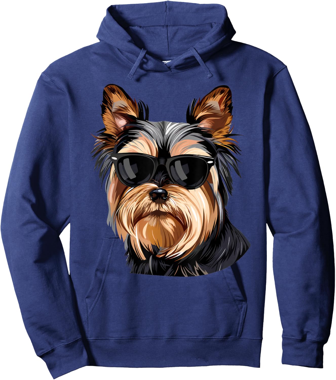 Silky Terrier Dog Sunglasses Hoodie - Hoodie | Navy