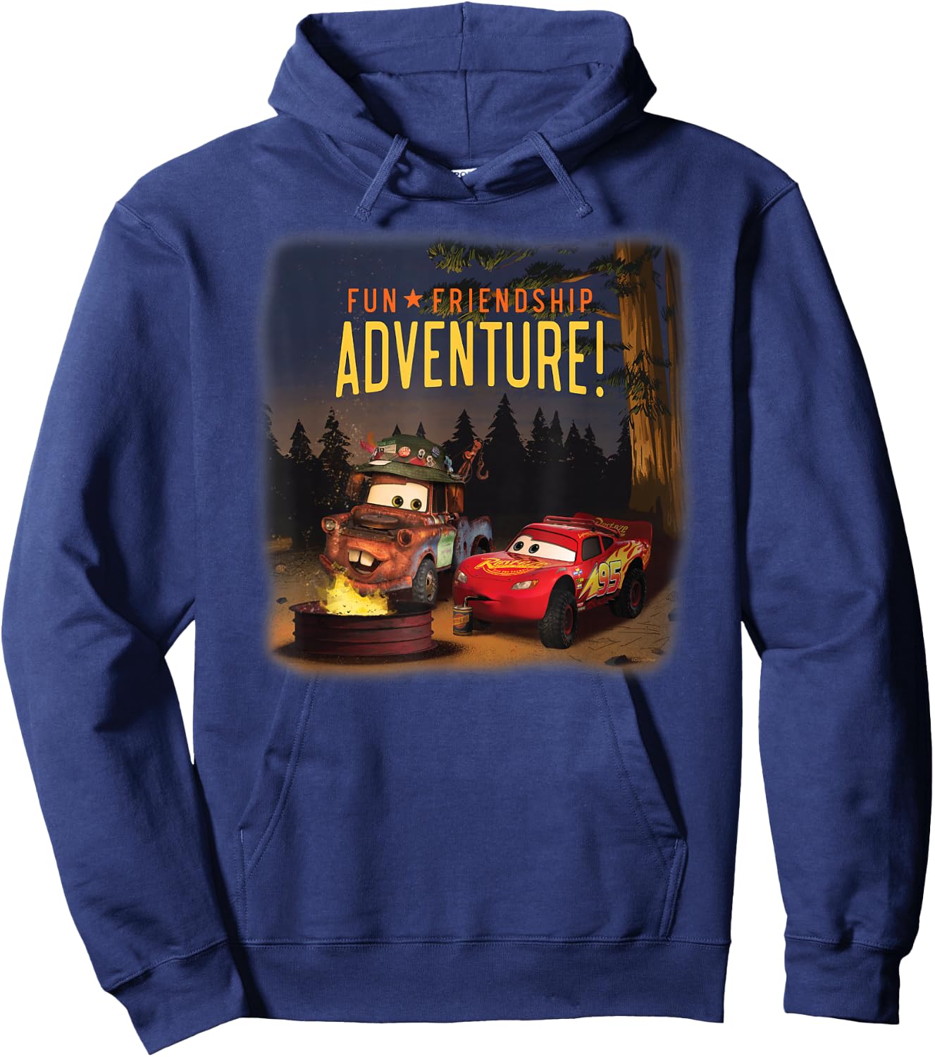 Disney and Pixar’s Cars Fun Friendship Adventure Hoodie - Hoodie | Navy