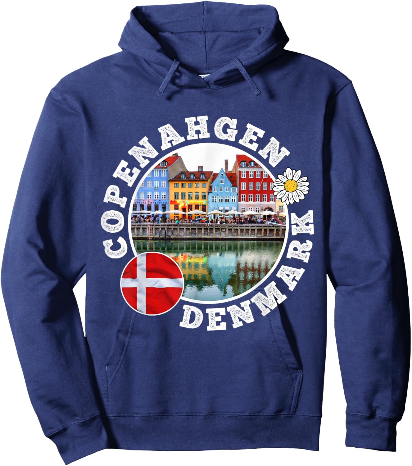 Copenhagen Denmark / Copenhagen Hoodie - Hoodie | Navy