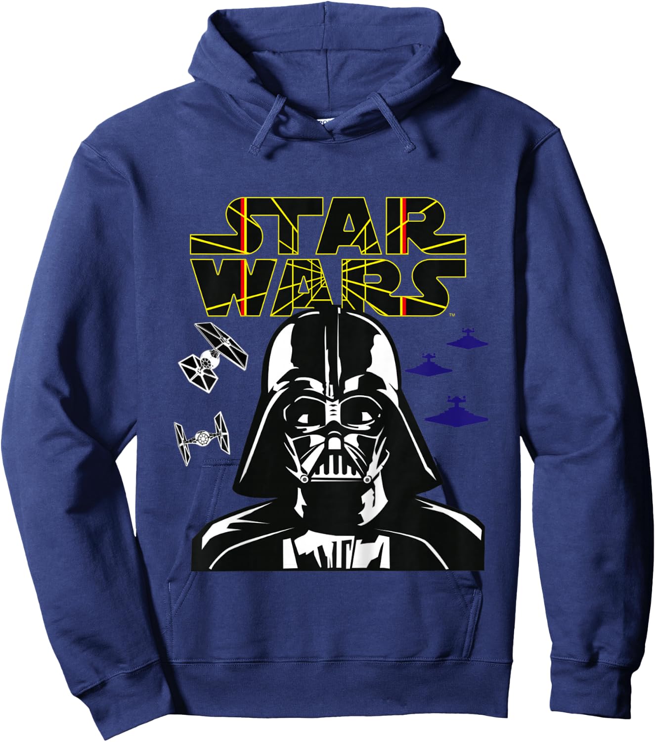 Star Wars Darth Vader Comp Logo Hoodie - Hoodie | Navy