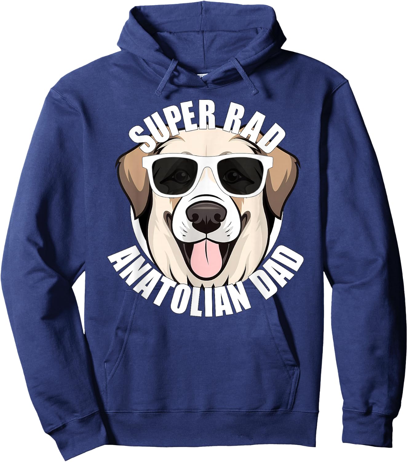 Anatolian Shepherd Dad Funny Father’s Day Dog Father Hoodie - Hoodie | Navy