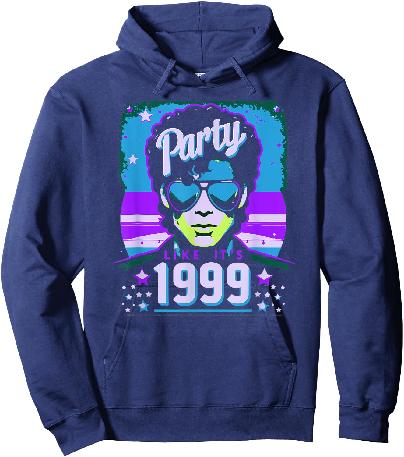 Party Like Its 1999 - Design KB-16d Hoodie - Hoodie | Navy