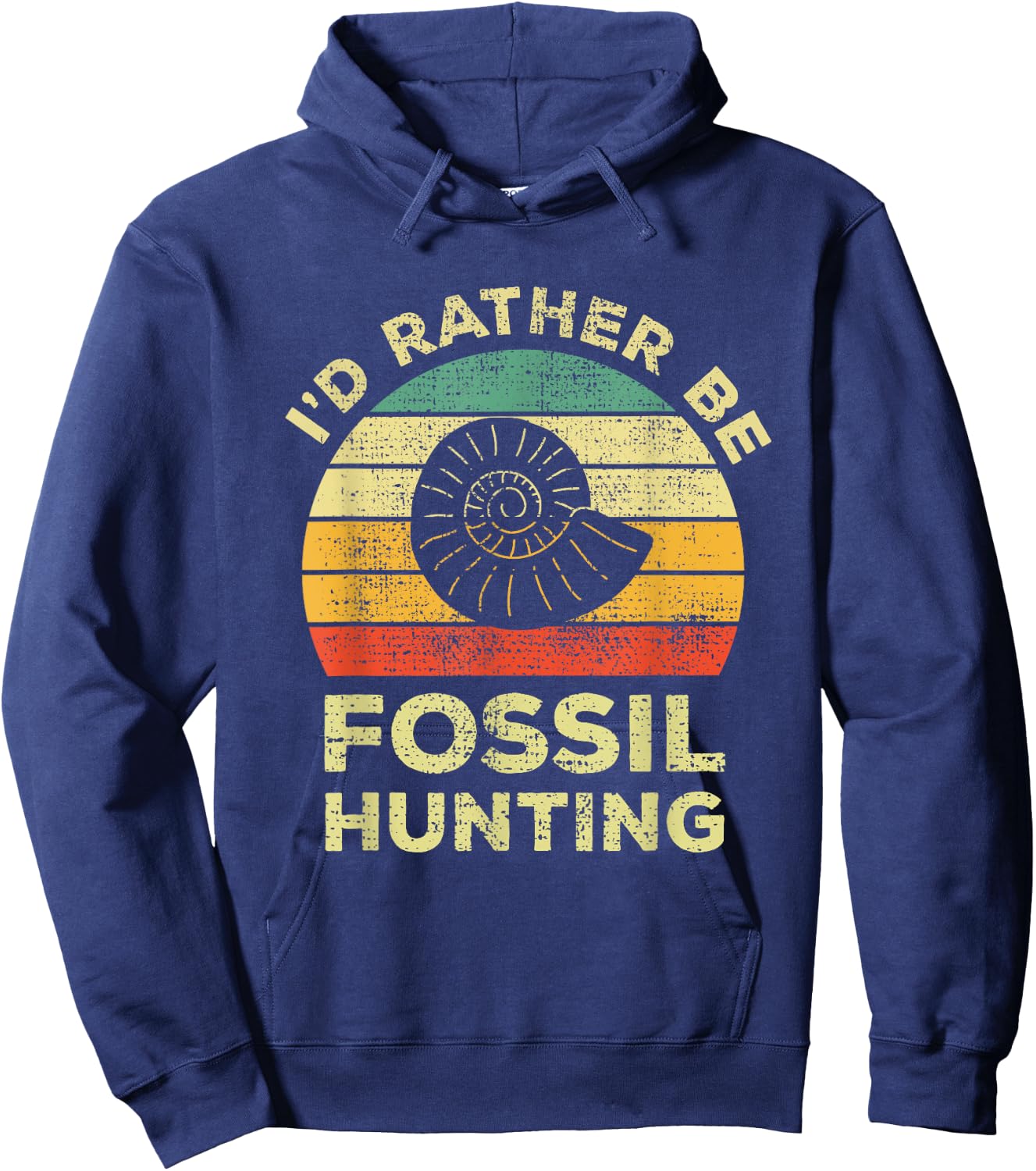 I'd rather look for fossils Hoodie - Hoodie | Navy