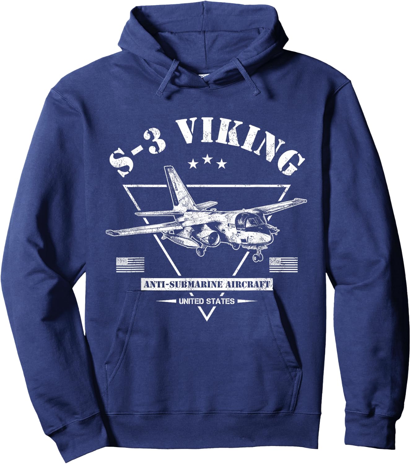 S-3 Viking Aircraft Hoodie - Hoodie | Navy