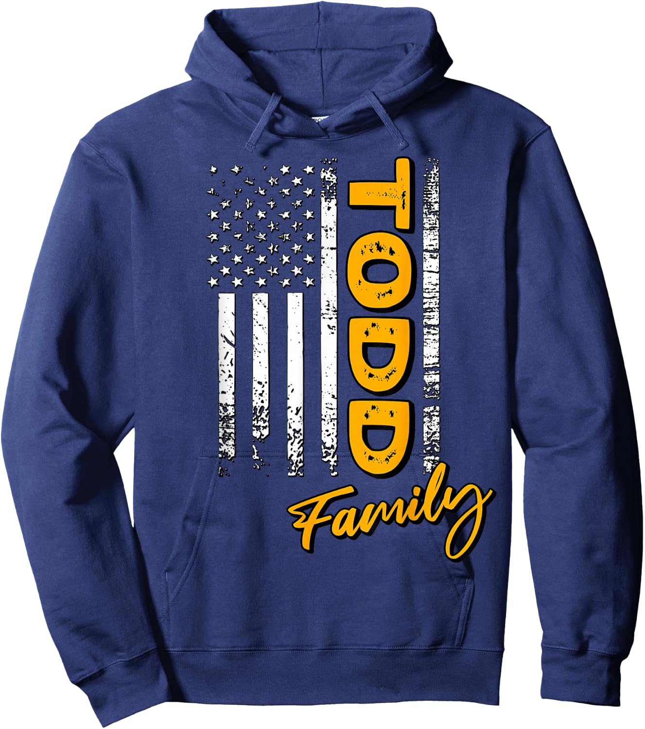 Todd Surname American Todd Last Name Todd Hoodie - Hoodie | Navy