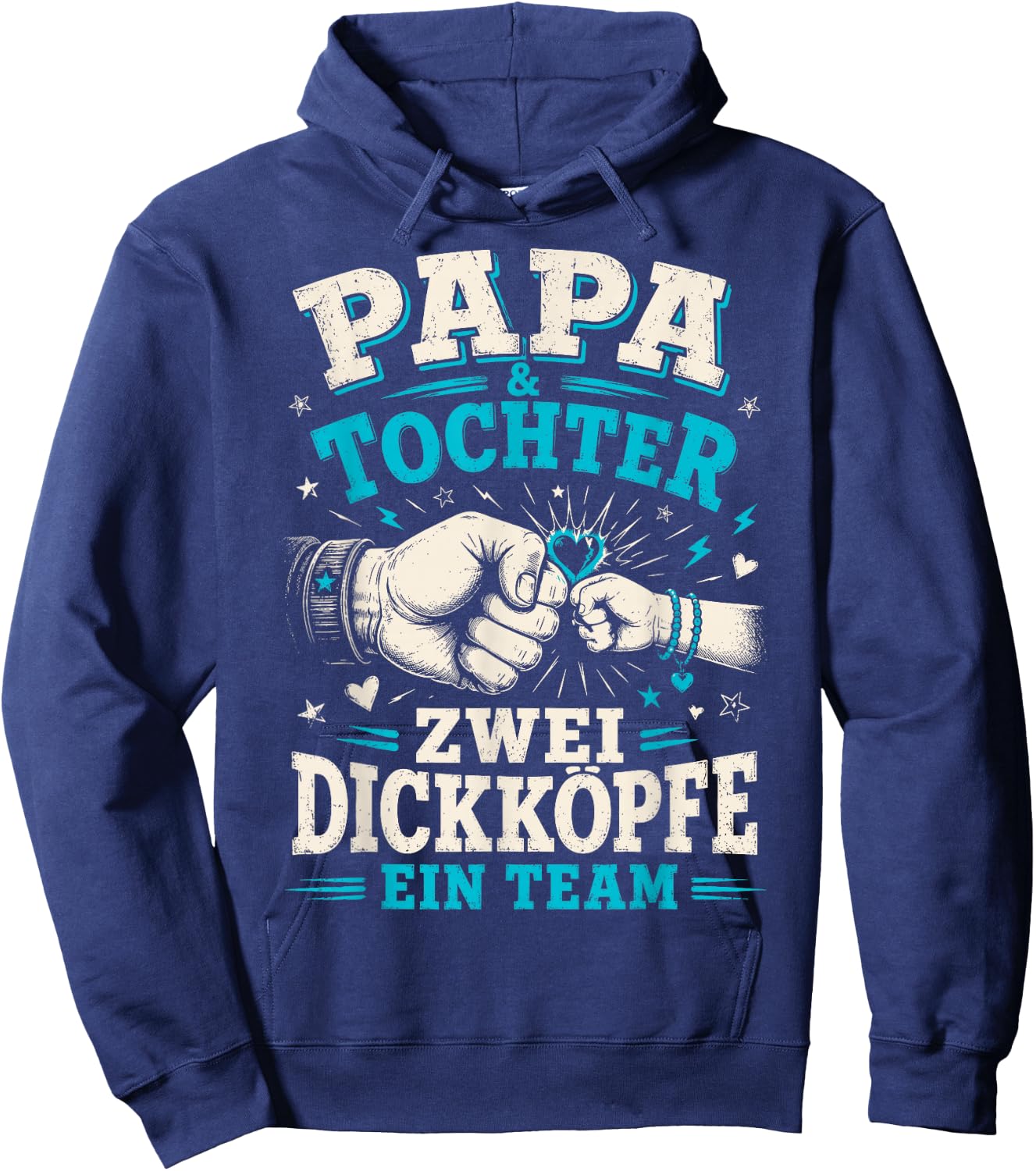 Papa Shirt Lustig Papa Geburtstag Vater Spruch Geschenk Papa Hoodie - Hoodie | Navy