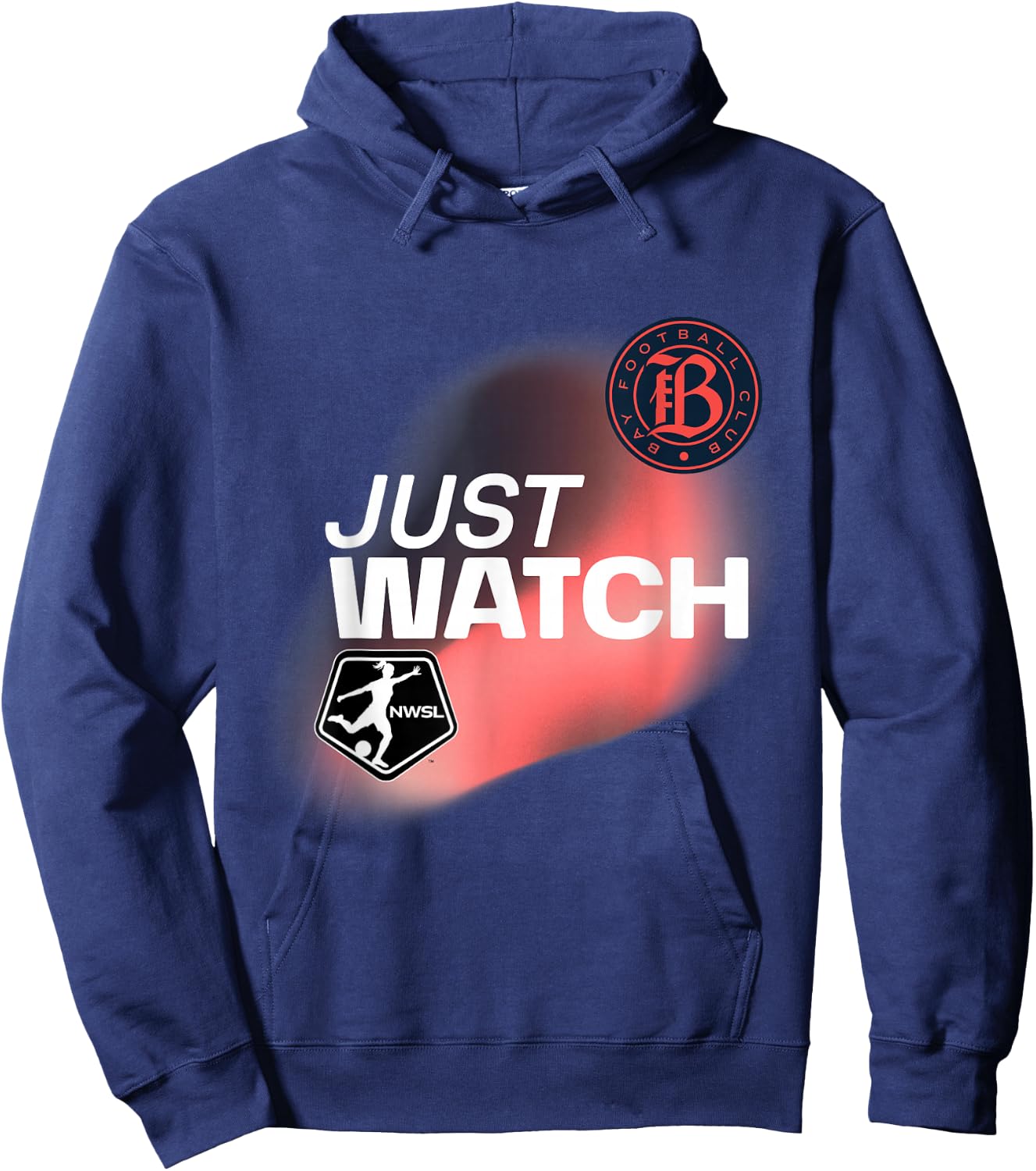 Officially Licensed NWSL Bay FC Hoodie - Hoodie | Navy