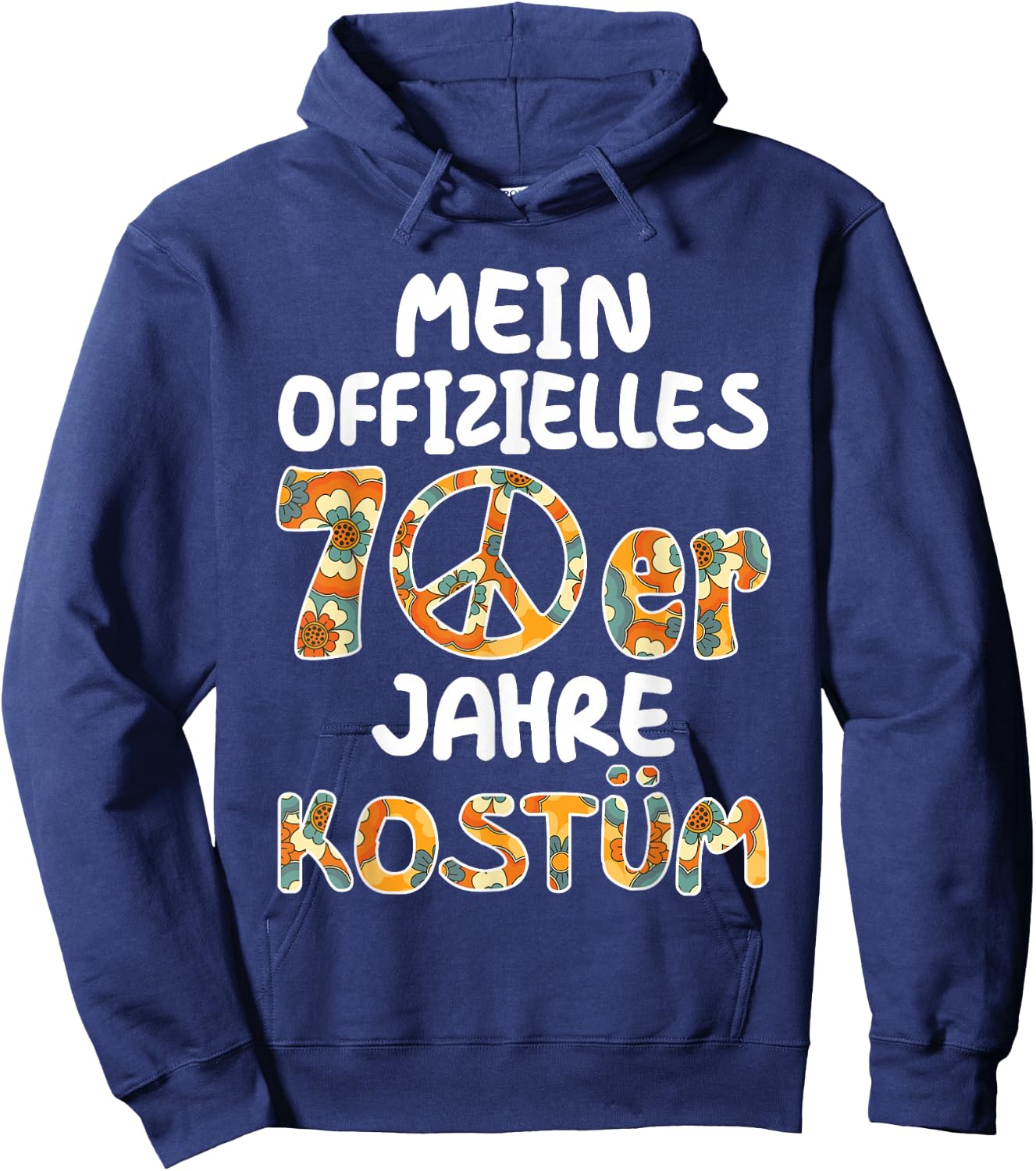 70er Jahre Bekleidung Damen Mein 70er Jahre Kostüm Herren Hoodie - Hoodie | Navy