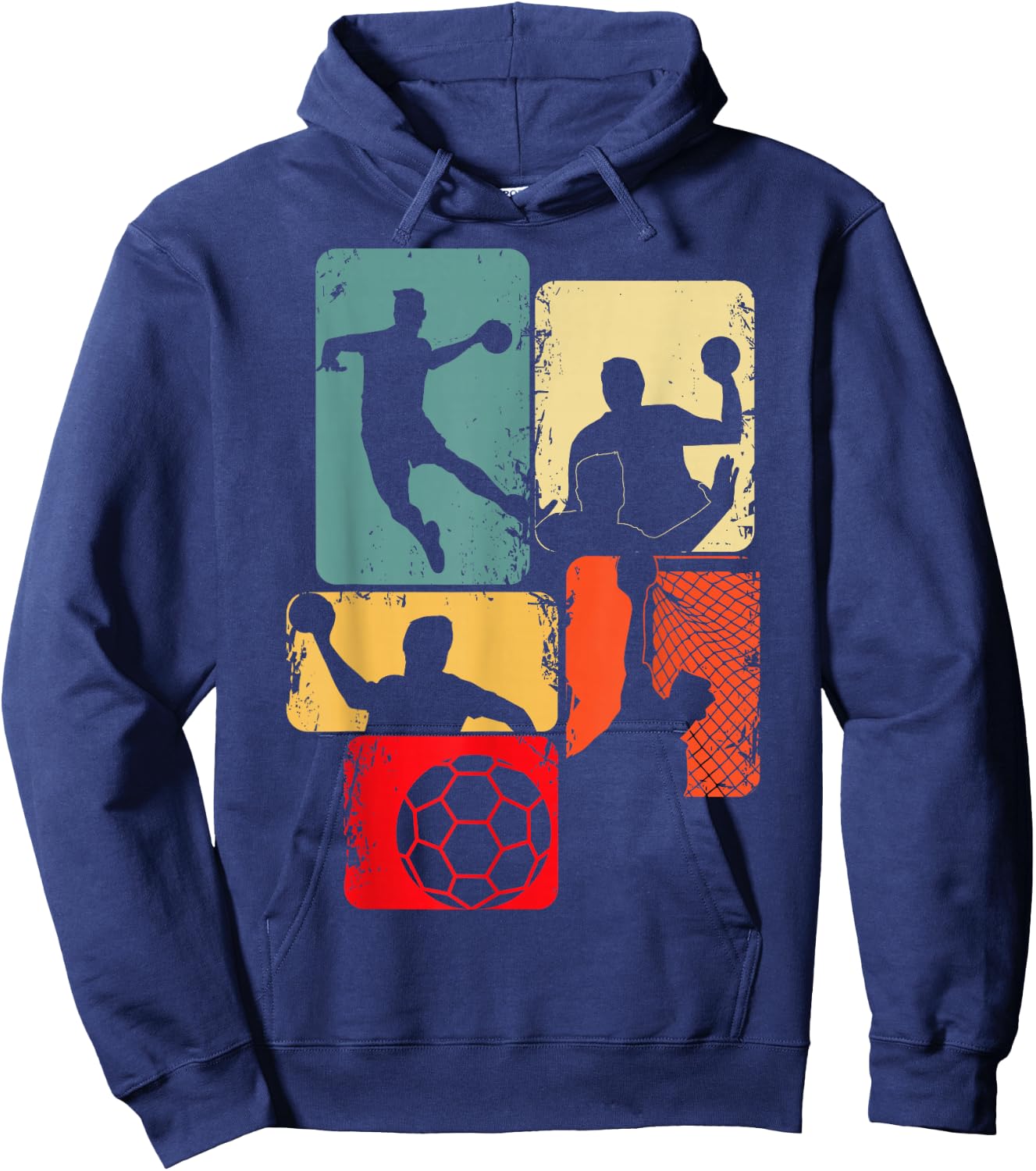 Handball Handballer Boys Children Men Hoodie - Hoodie | Navy