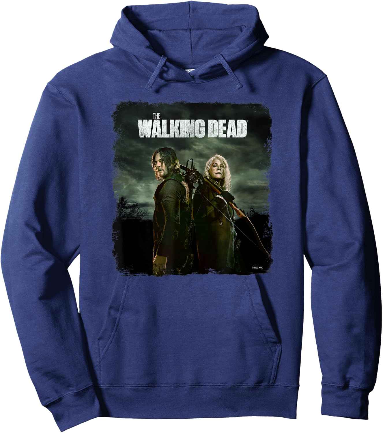 The Walking Dead Daryl and Carol Season 11 , black, s Hoodie - Hoodie | Navy