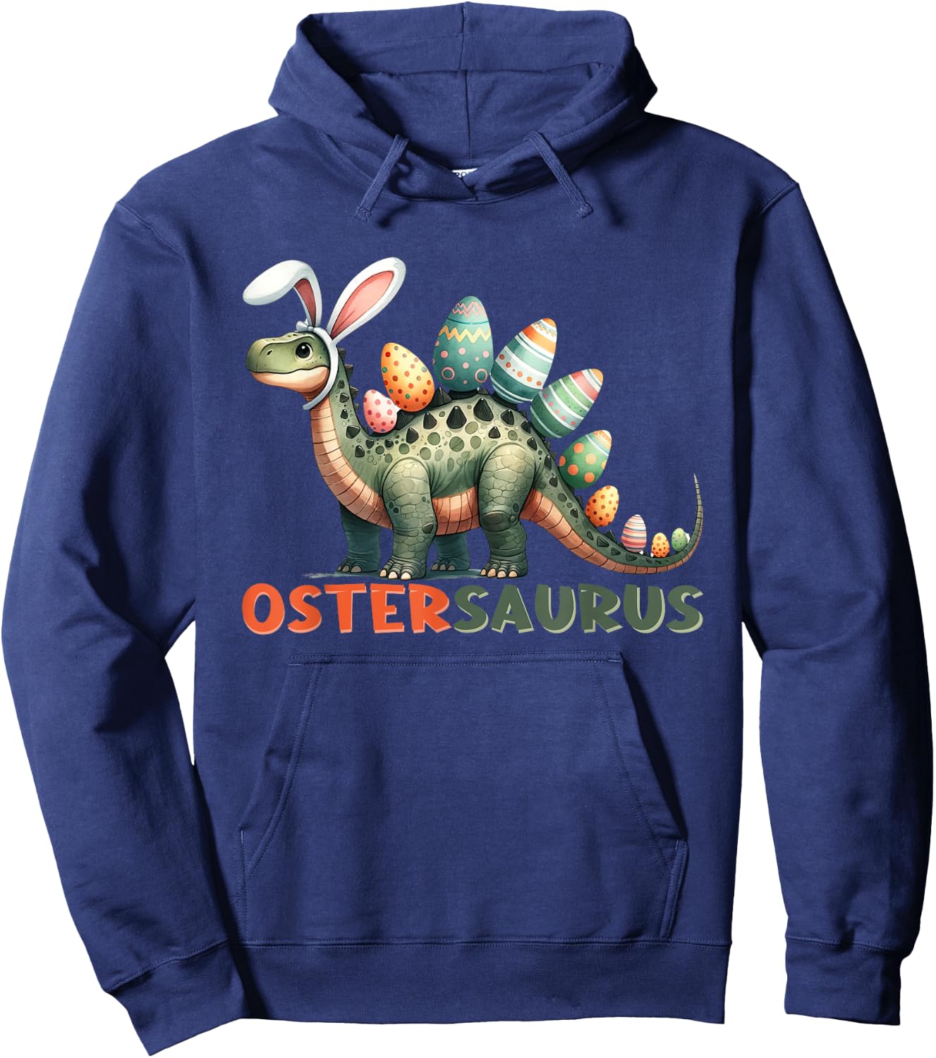 Ostergeschenke Ostern Outfit Junge Mädchen Dinosaurier Dino Hoodie - Hoodie | Navy