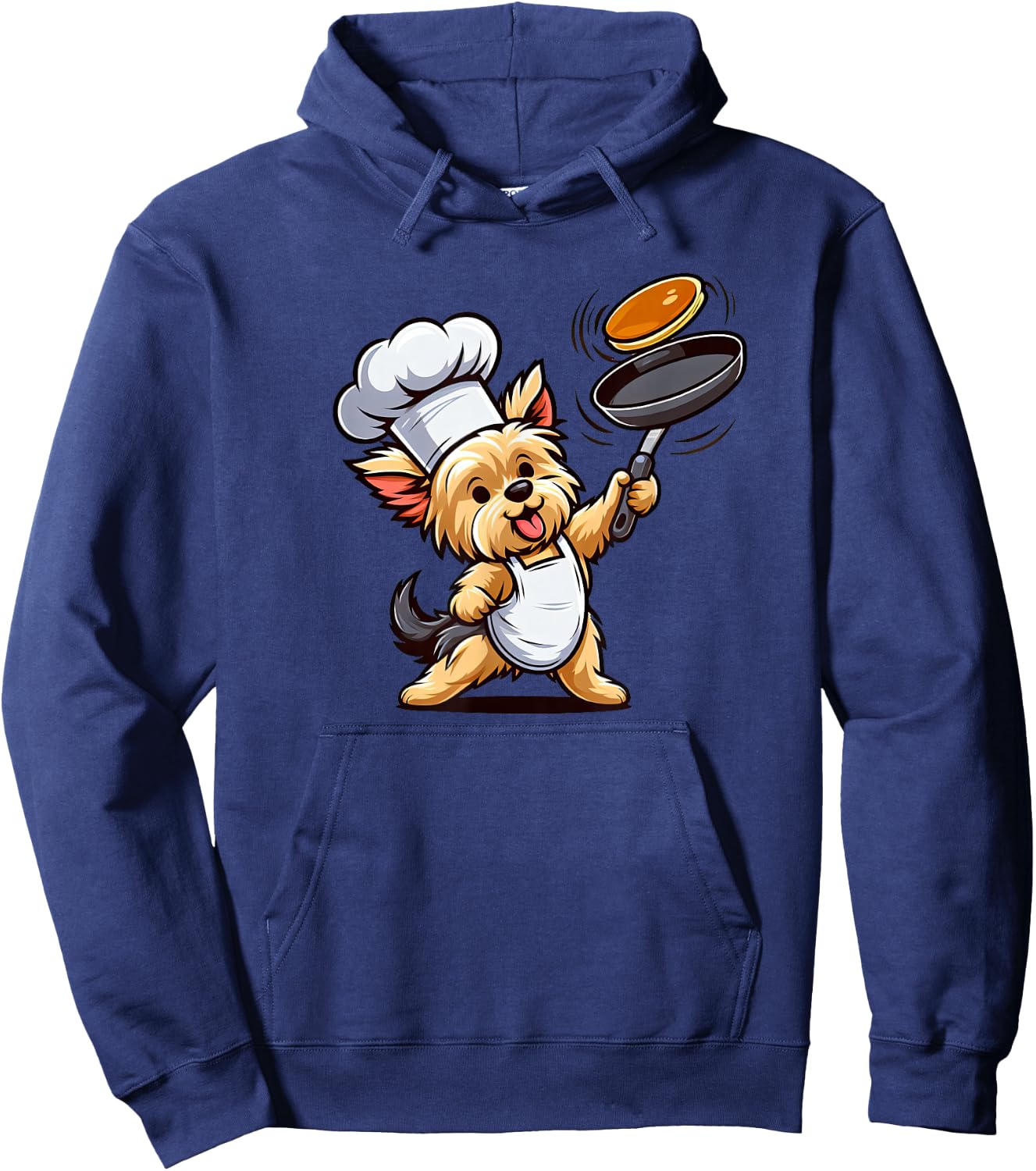 Yorkshire Terrier Chef Funny Dog Chef Hoodie - Hoodie | Navy