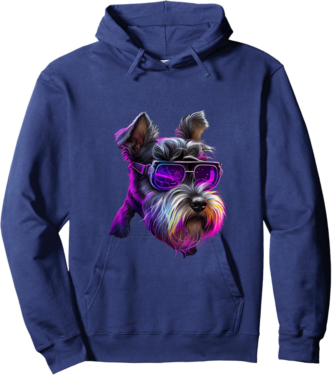 Miniature Schnauzer Dogs Miniature Schnauzers Hoodie - Hoodie | Navy