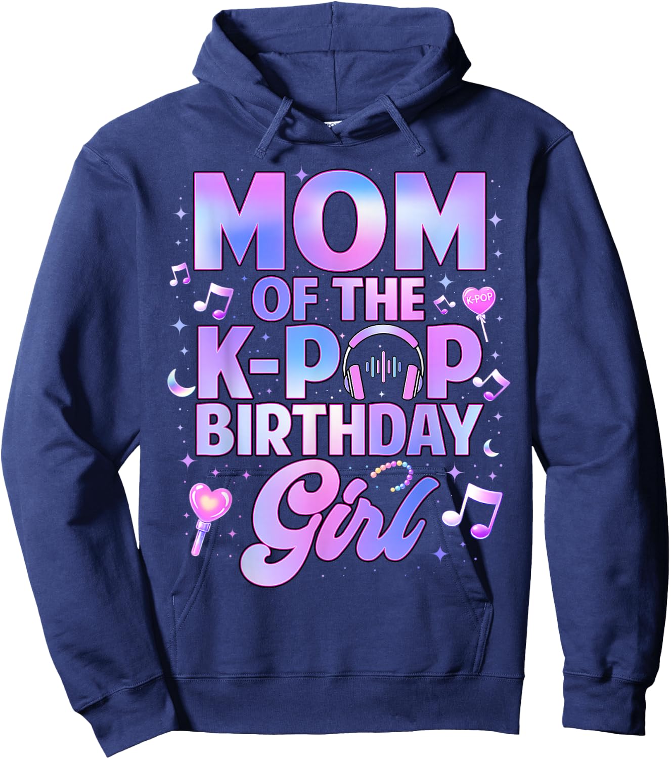 T-Shirt Hoodie - Hoodie | Navy