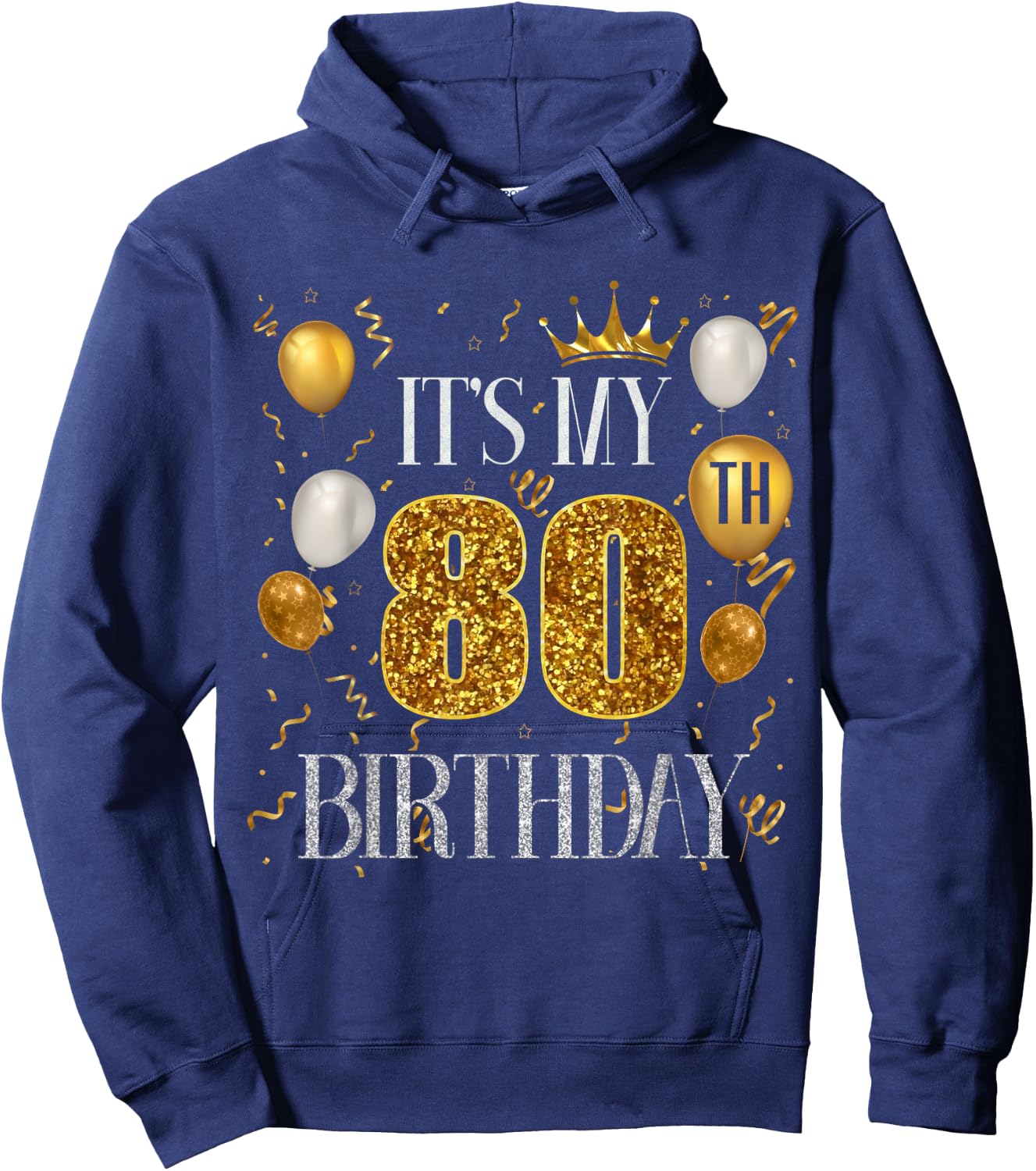 Its My 80th Birthday Happy 1943 Birthday Women Hoodie - Hoodie | Navy