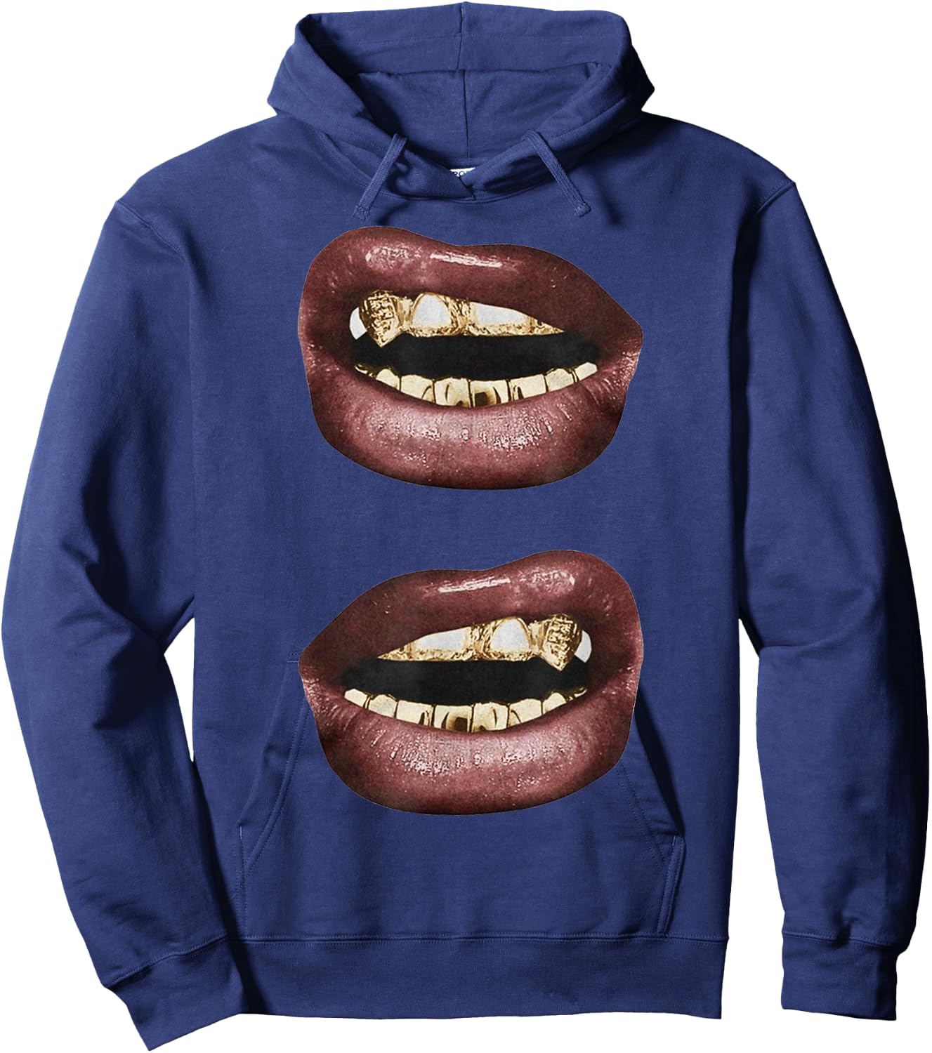 Grills Jewellery , Black, S Hoodie - Hoodie | Navy