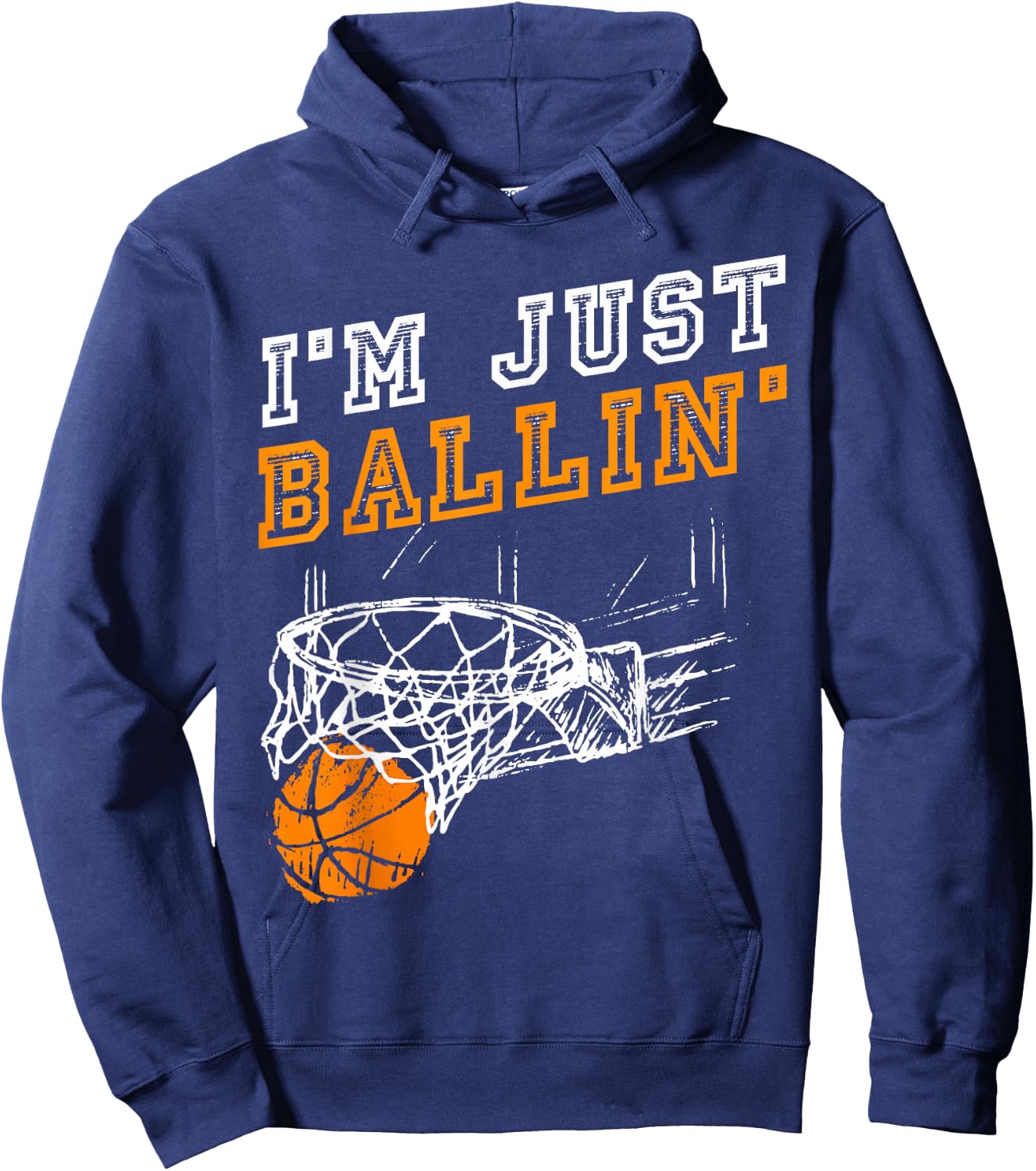 Basketball Geschenkidee Streetball Herren Kinder Jungs Coach Hoodie - Hoodie | Navy