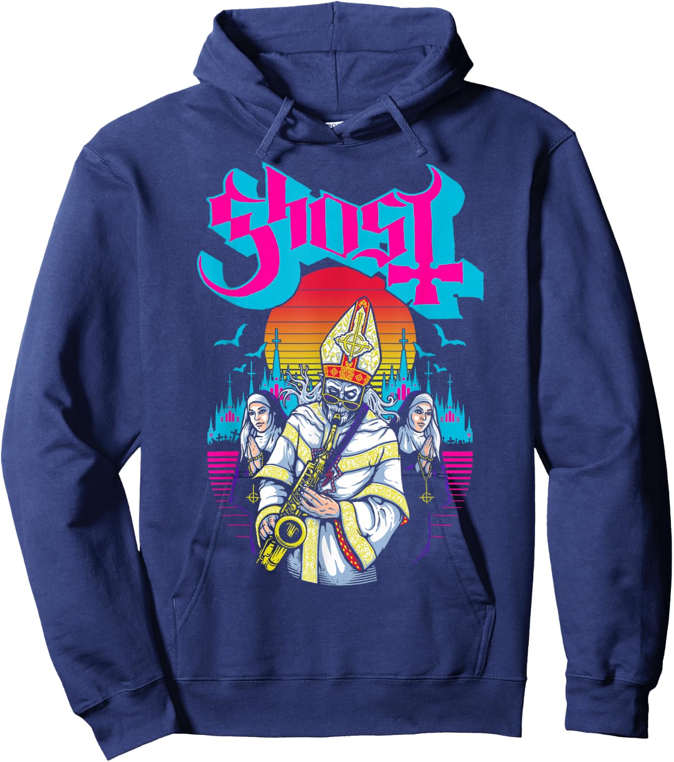 Ghost - Miasma Vice Hoodie - Hoodie | Navy