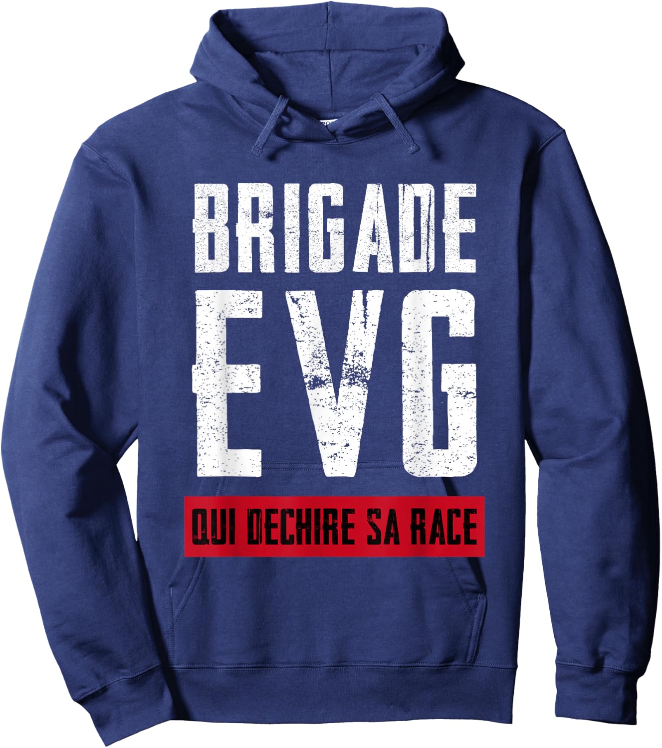 EVG Homme Brigade EVG Deguisement Enterrement Vie De Garçon Hoodie - Hoodie | Navy