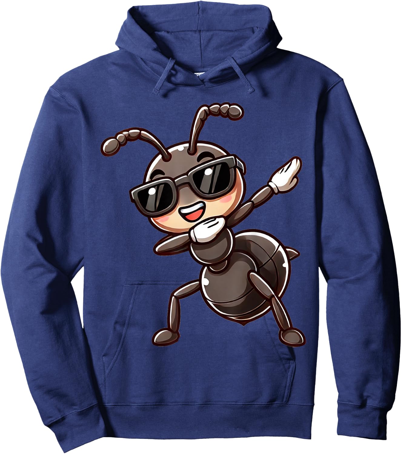 Dabbing Ant Funny Ant Gift with Dabben Ant , black Hoodie - Hoodie | Navy