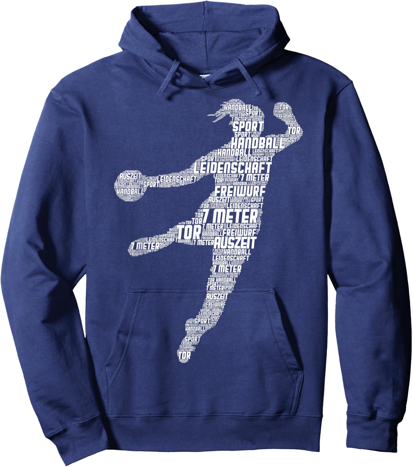 Handball Handballerin Handballspieler Mädchen Frauen Kinder Hoodie - Hoodie | Navy