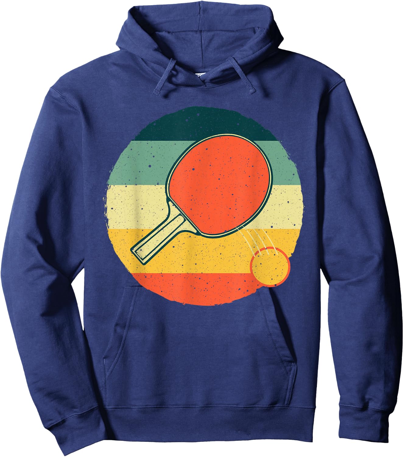 Funny Table Tennis Design Women Ping Pong Players Hoodie - Hoodie | Navy
