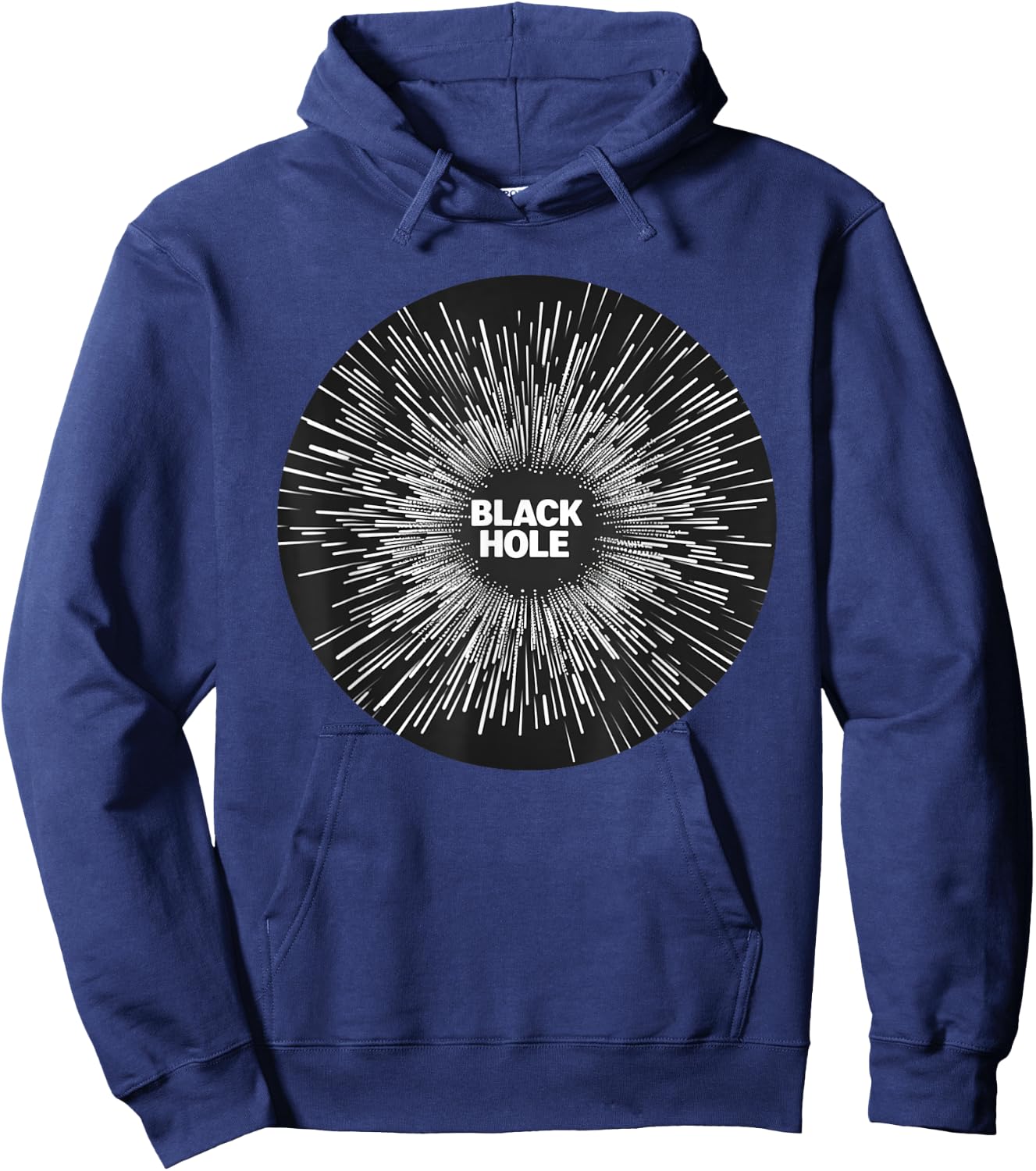 Nice Black Hole Speech Costume for Man and Woman Hoodie - Hoodie | Navy