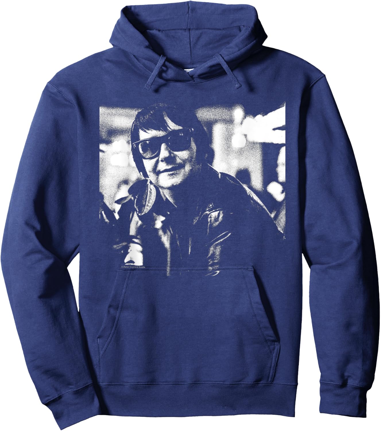Roy Orbison Schwarz-Weiß-Foto von Everard Smith Hoodie - Hoodie | Navy