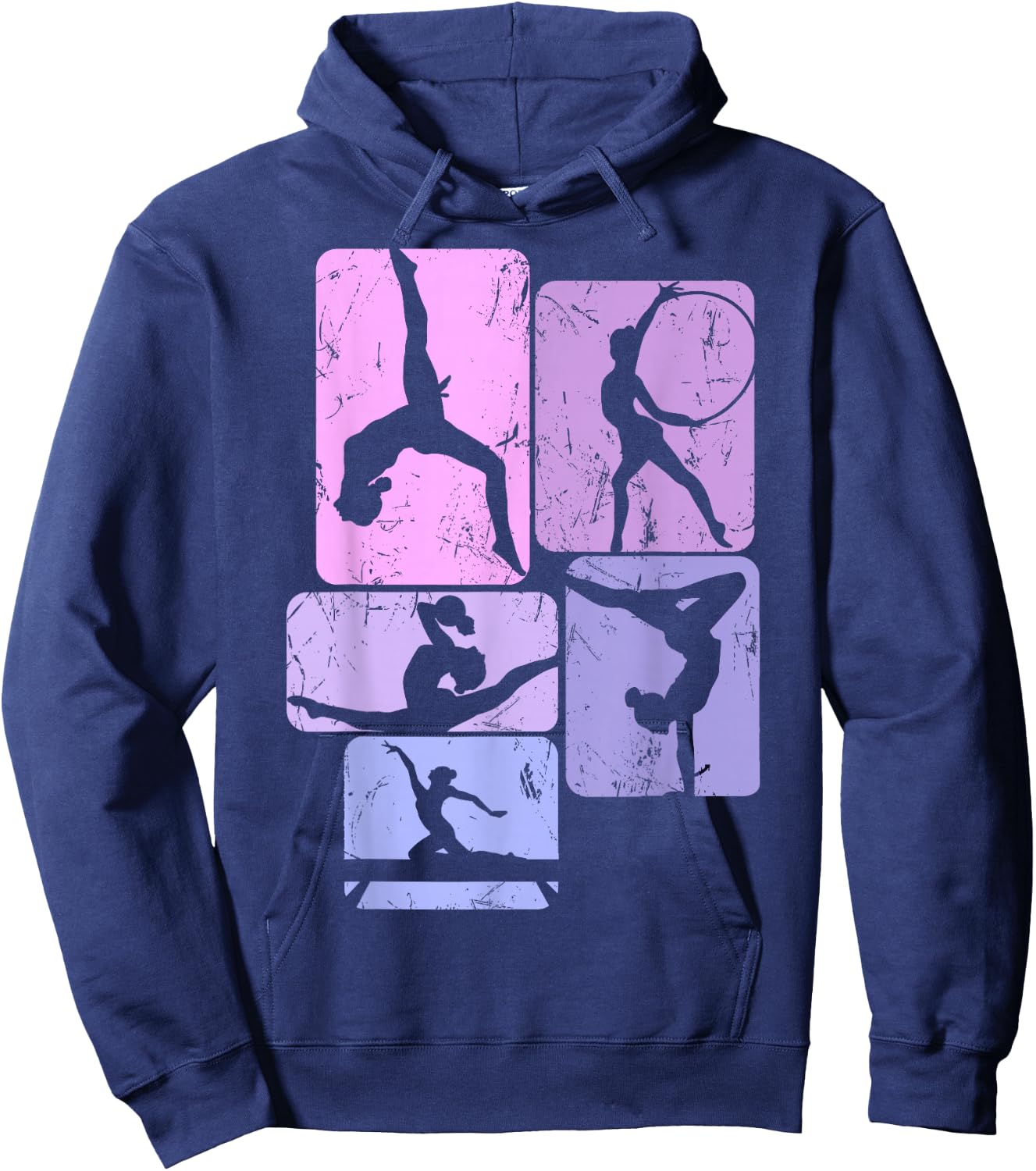 Turnerin Turnen Gymnastik Kinder Mädchen Damen Hoodie - Hoodie | Navy