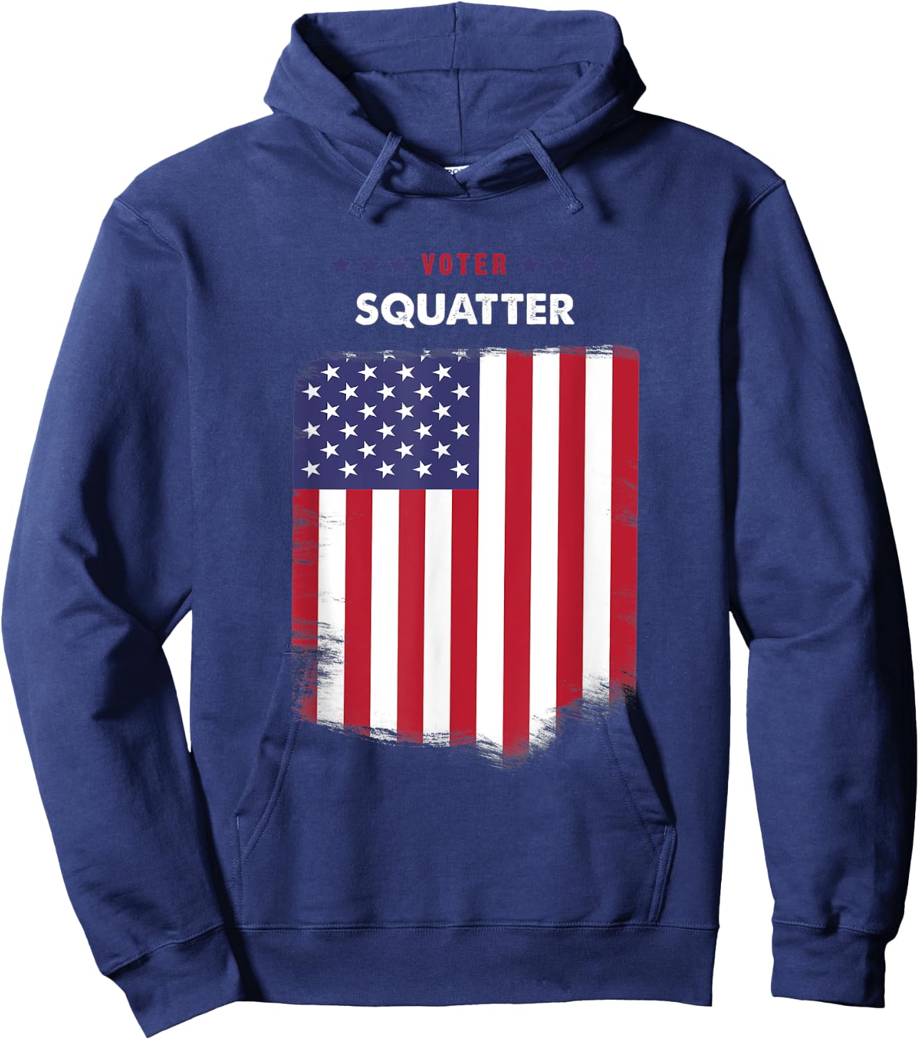 Voter Squatter Hoodie - Hoodie | Navy