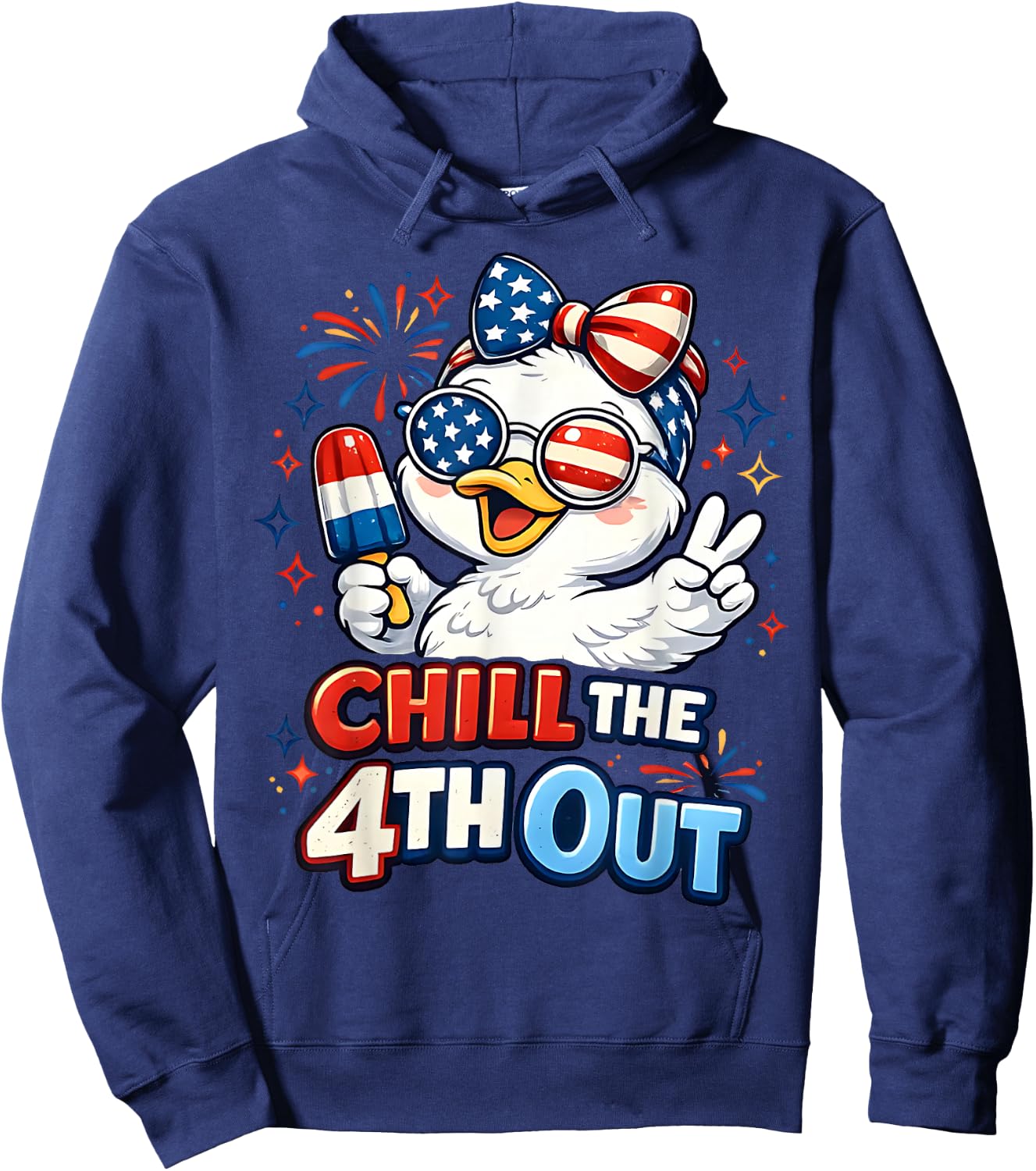 T-Shirt Hoodie - Hoodie | Navy