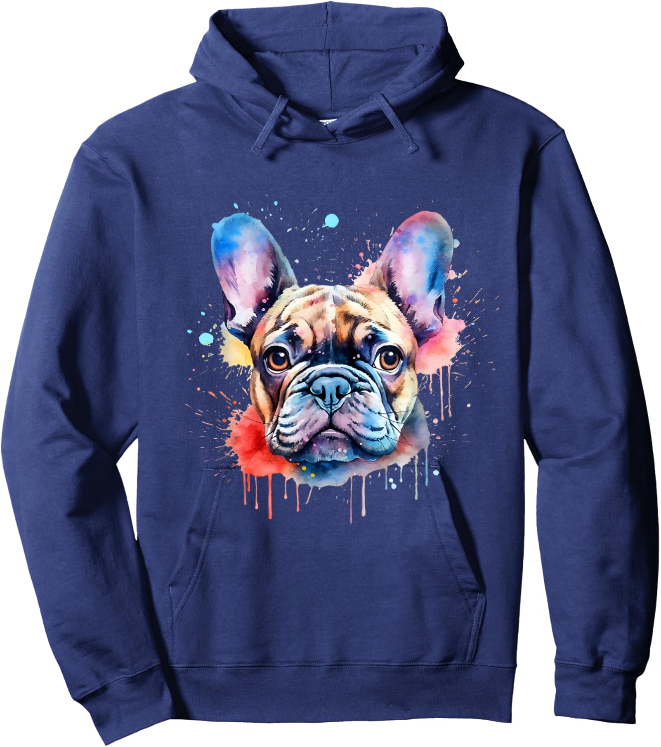 French Bulldog Dog Frenchie Lover French Bulldog Hoodie - Hoodie | Navy