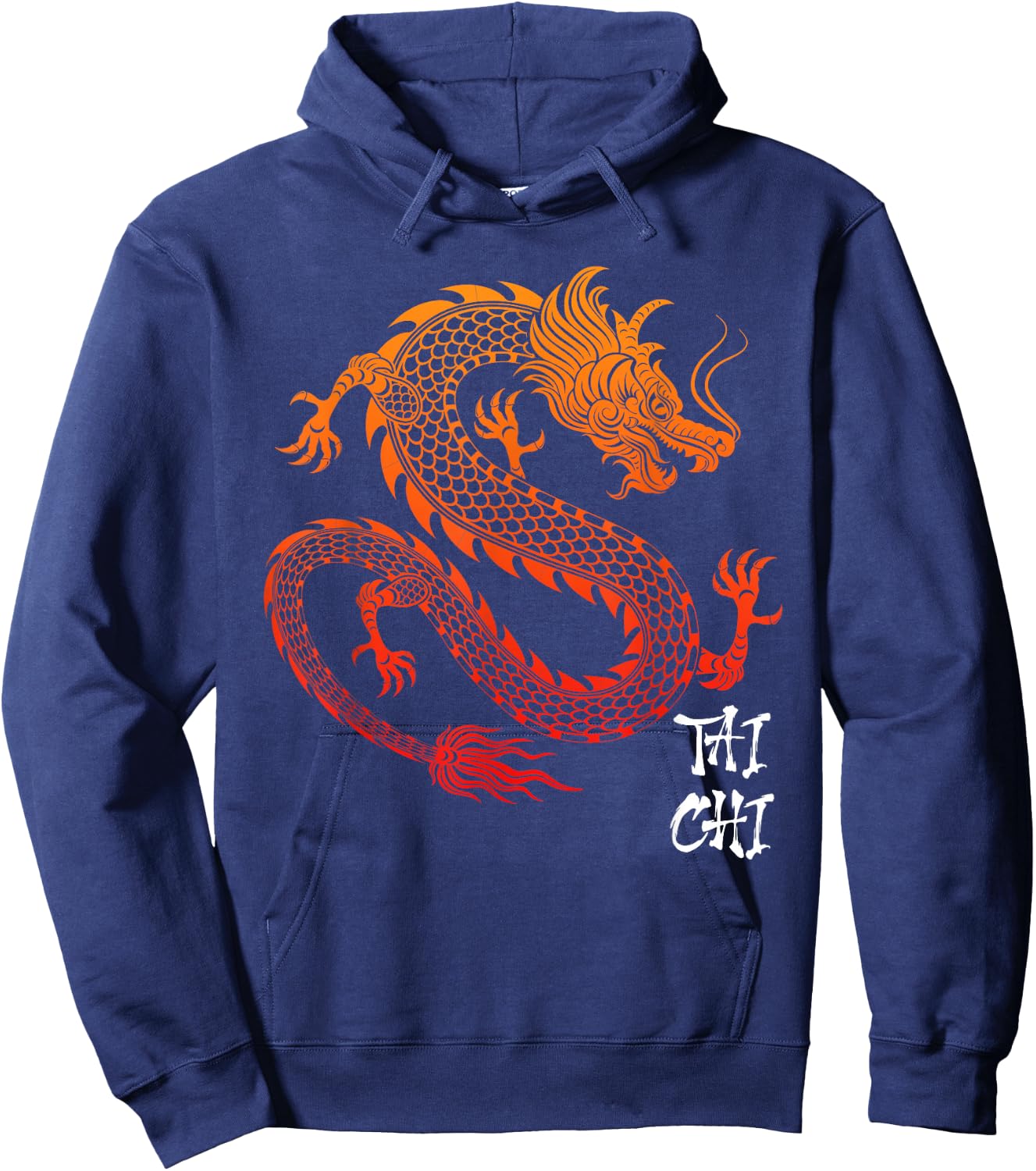 Tai Chi Martial Arts Chinese Shaolin Master Shaolin , black Hoodie - Hoodie | Navy