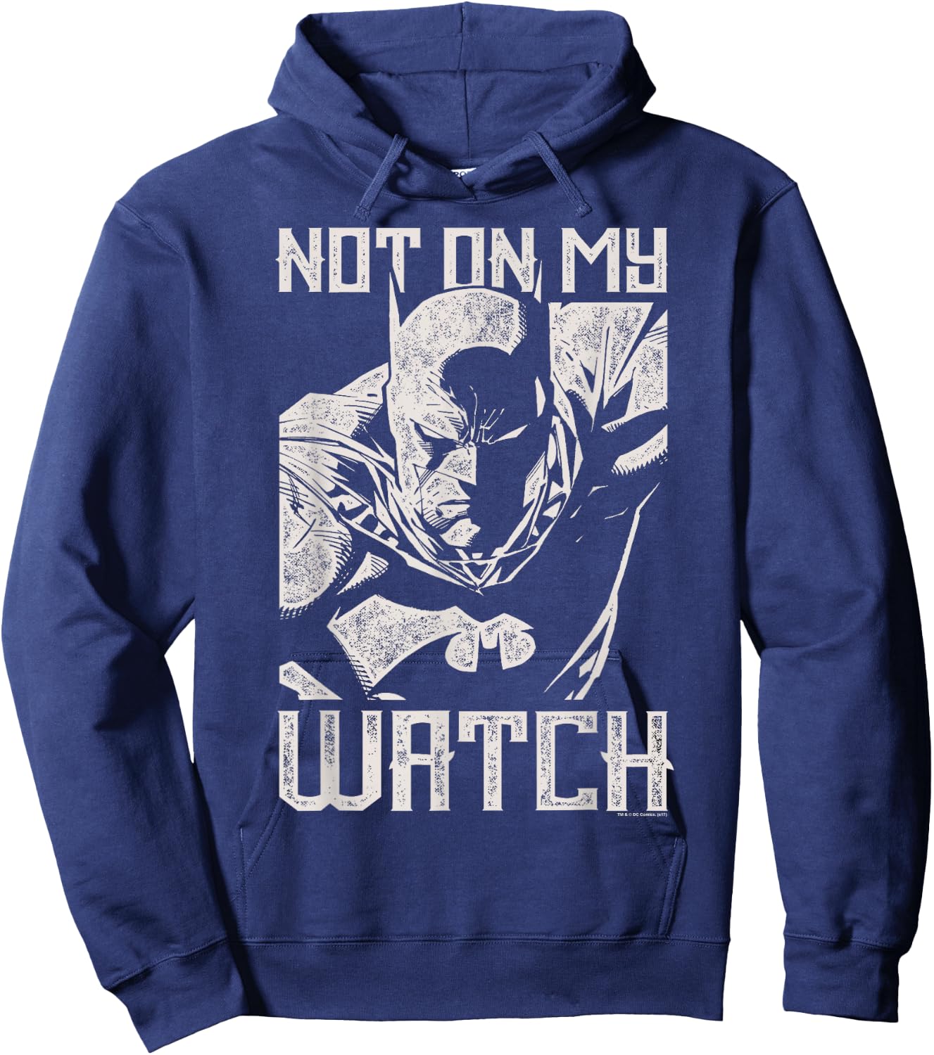 Batman Not On My Watch Illustration Hoodie - Hoodie | Navy