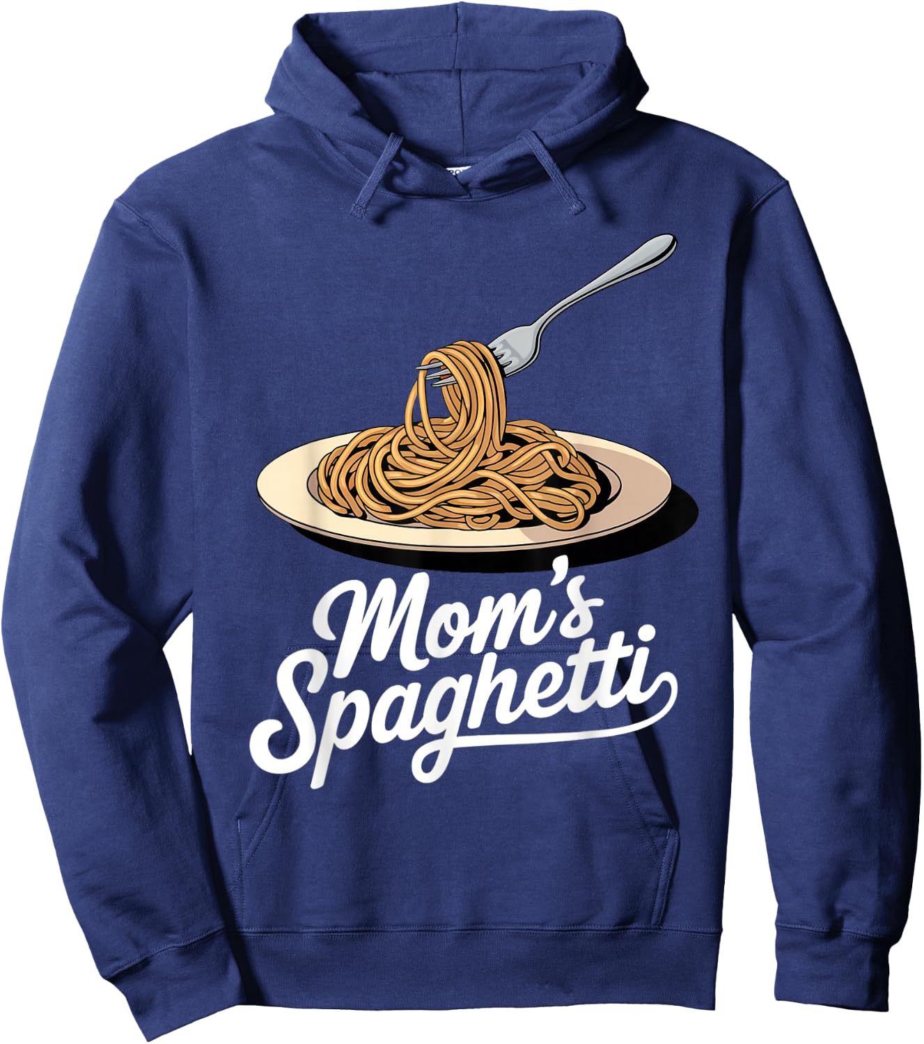 Spaghetti Mom's Humor Design for Spaghetti Lovers Hoodie - Hoodie | Navy