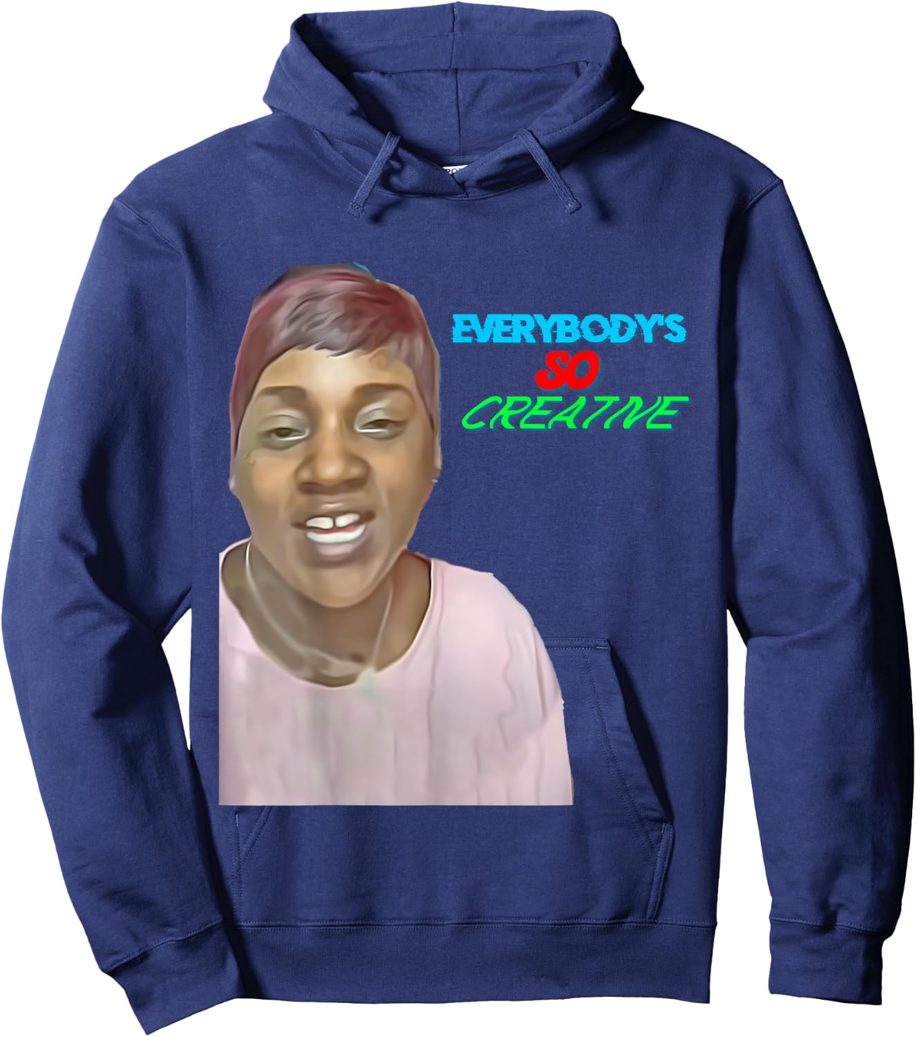Everybody's So Creative Hoodie - Hoodie | Navy