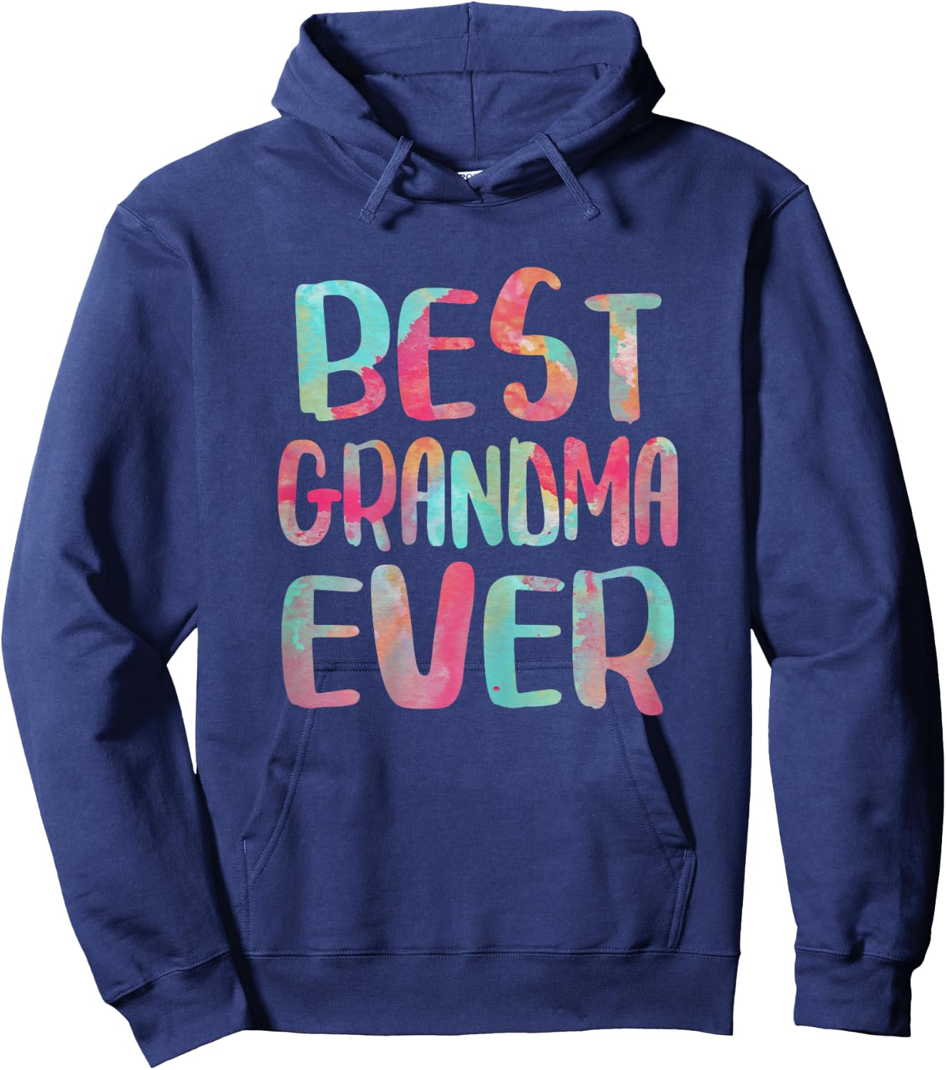 Best Grandma Ever Shirt Grandmother Women Mothers Day Hoodie - Hoodie | Navy